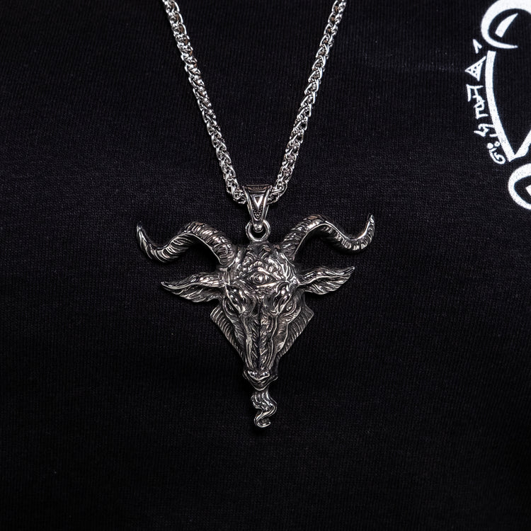 Shop Goat head - Necklace from Forbidden Alchemy’s collection. Crafted from premium alloy zinc, each piece showcases detailed. Tagged: Necklaces.Necklacesforbidden alchemyNecklaces