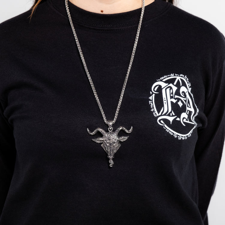 Shop Goat head - Necklace from Forbidden Alchemy’s collection. Crafted from premium alloy zinc, each piece showcases detailed. Tagged: Necklaces.Necklacesforbidden alchemyNecklaces