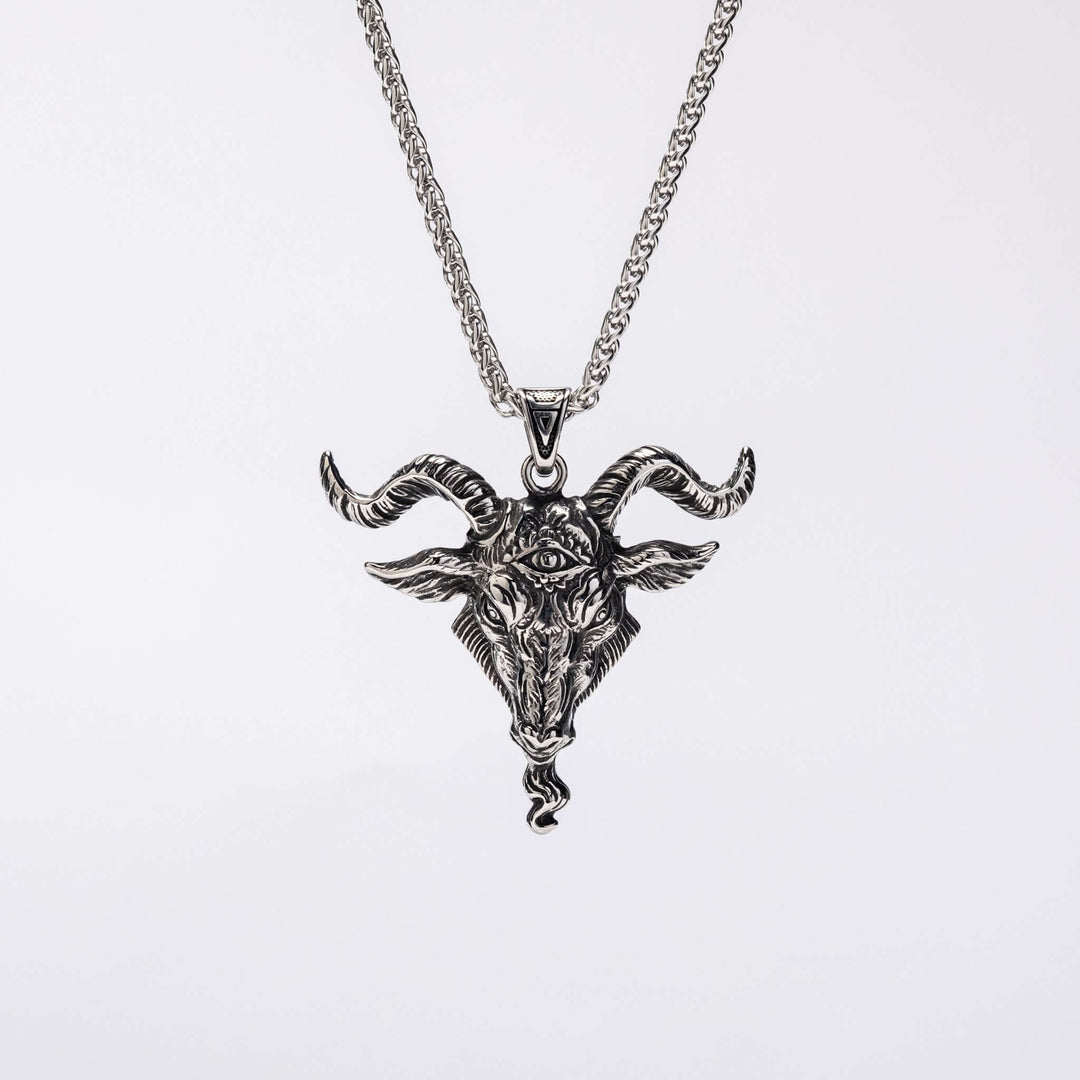 Shop Goat head - Necklace from Forbidden Alchemy’s collection. Crafted from premium alloy zinc, each piece showcases detailed. Tagged: Necklaces.Necklacesforbidden alchemyNecklaces