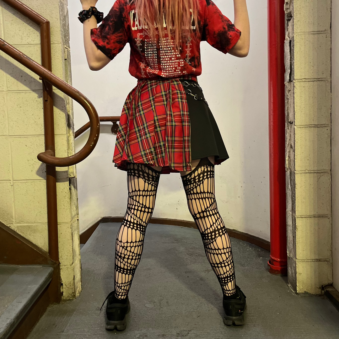 Distorted Fishnet - Leggings