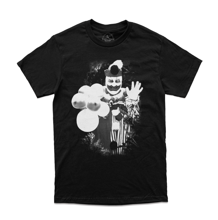 Buy John Wayne Gacy from forbidden alchemy's men's T-Shirts. Premium 100% cotton, direct-to-garment prints, authentic metalcore apparel. Tagged: MEN'S TEES.T-Shirtsforbidden alchemyMEN'S TEES