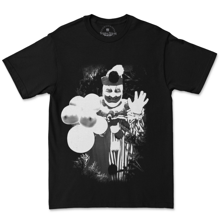Buy John Wayne Gacy from forbidden alchemy's men's T-Shirts. Premium 100% cotton, direct-to-garment prints, authentic metalcore apparel. Tagged: MEN'S TEES.T-Shirtsforbidden alchemyMEN'S TEES