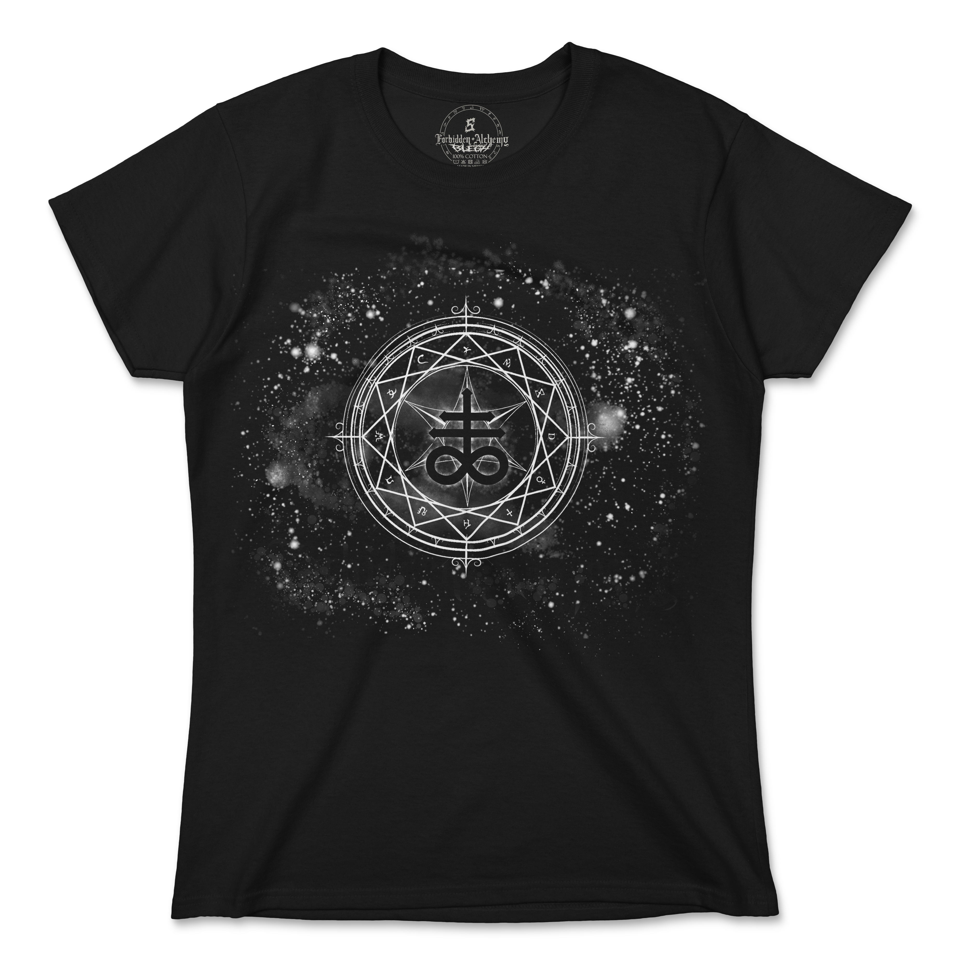 Shop Forbidden Alchemy’s women's T-shirts—100% cotton with vivid direct-to-garment (DTG) prints, inspired by authentic metalcore style. Tagged: WOMEN'S TEES.T-Shirtsforbidden alchemyWOMEN'S TEES