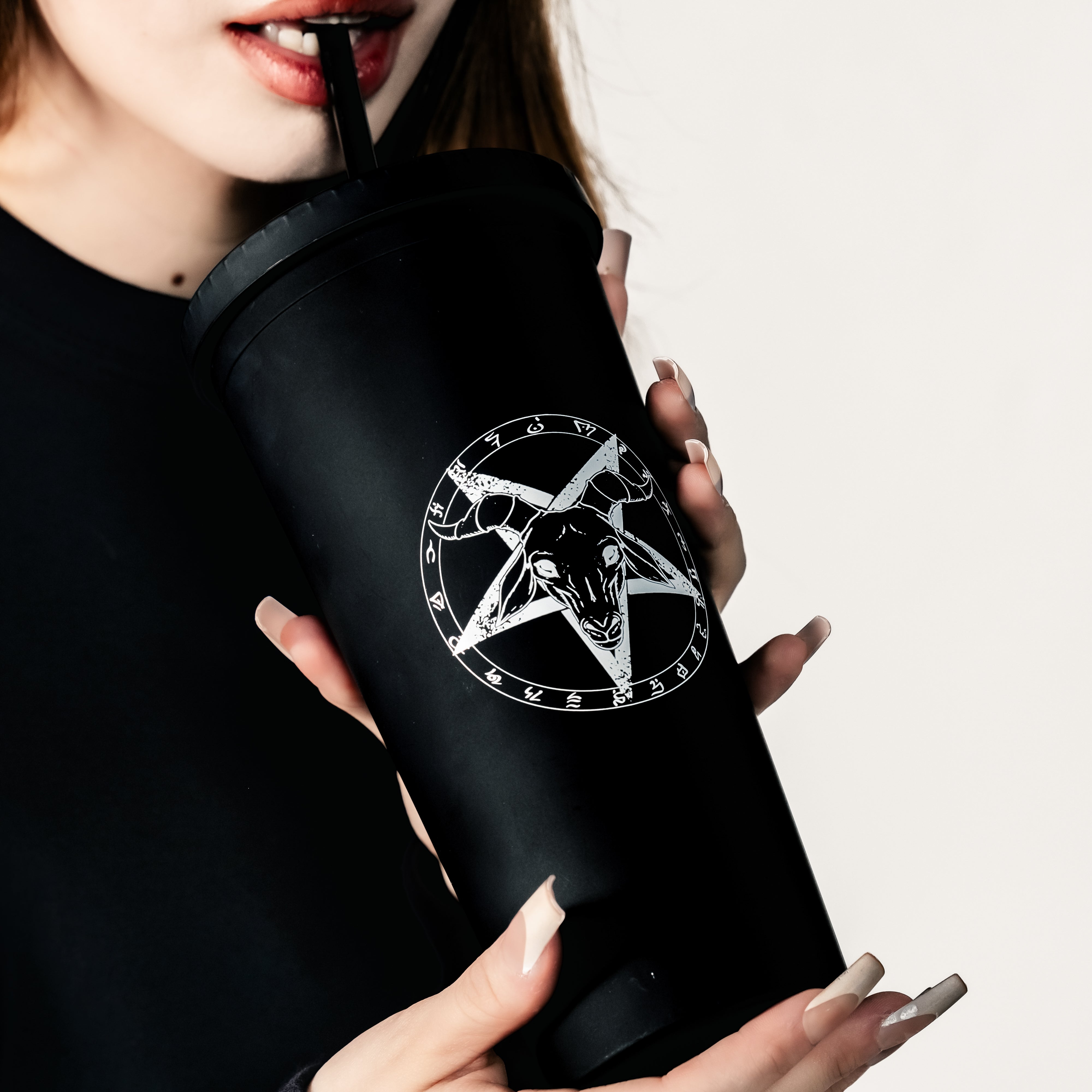 Shop from Forbidden Alchemy’s 22oz reusable tumblers. Durable cups with screw lids and straws, featuring bold, metalcore-inspired designs. Tagged: Tumblers.Tumblersforbidden alchemyTumblers