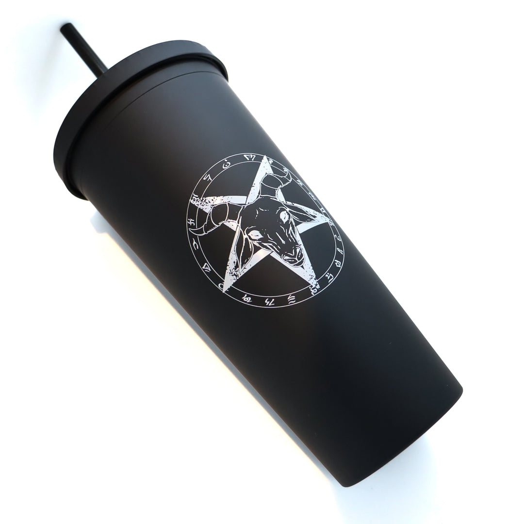 Shop from Forbidden Alchemy’s 22oz reusable tumblers. Durable cups with screw lids and straws, featuring bold, metalcore-inspired designs. Tagged: Tumblers.Tumblersforbidden alchemyTumblers