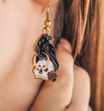 Load image into Gallery viewer, Crow - Earrings
