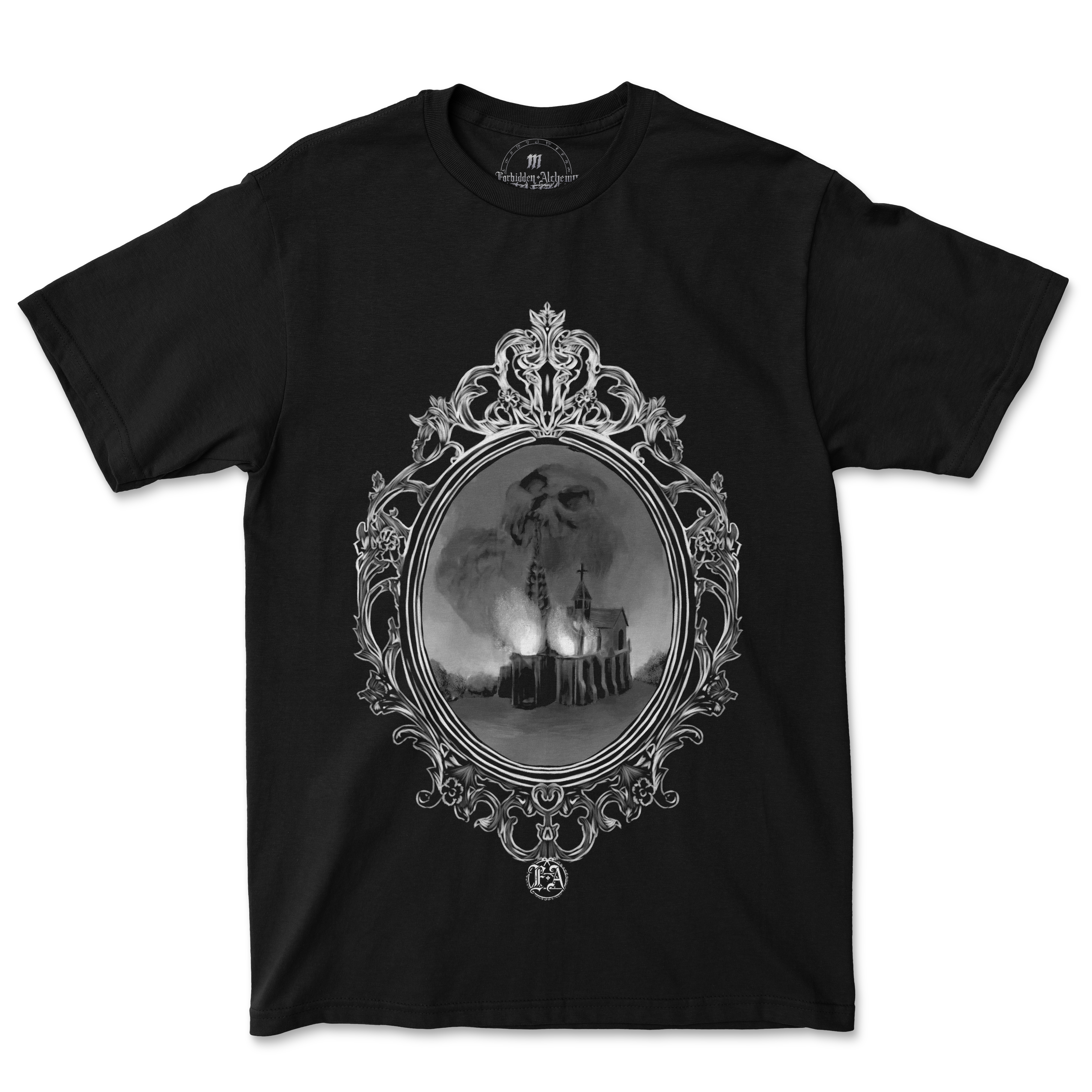 Shop Forbidden Alchemy’s men's T-shirts. Crafted from 100% cotton, featuring vibrant direct-to-garment prints and bold metalcore style. Tagged: MEN'S TEES.T-Shirtsforbidden alchemyMEN'S TEES