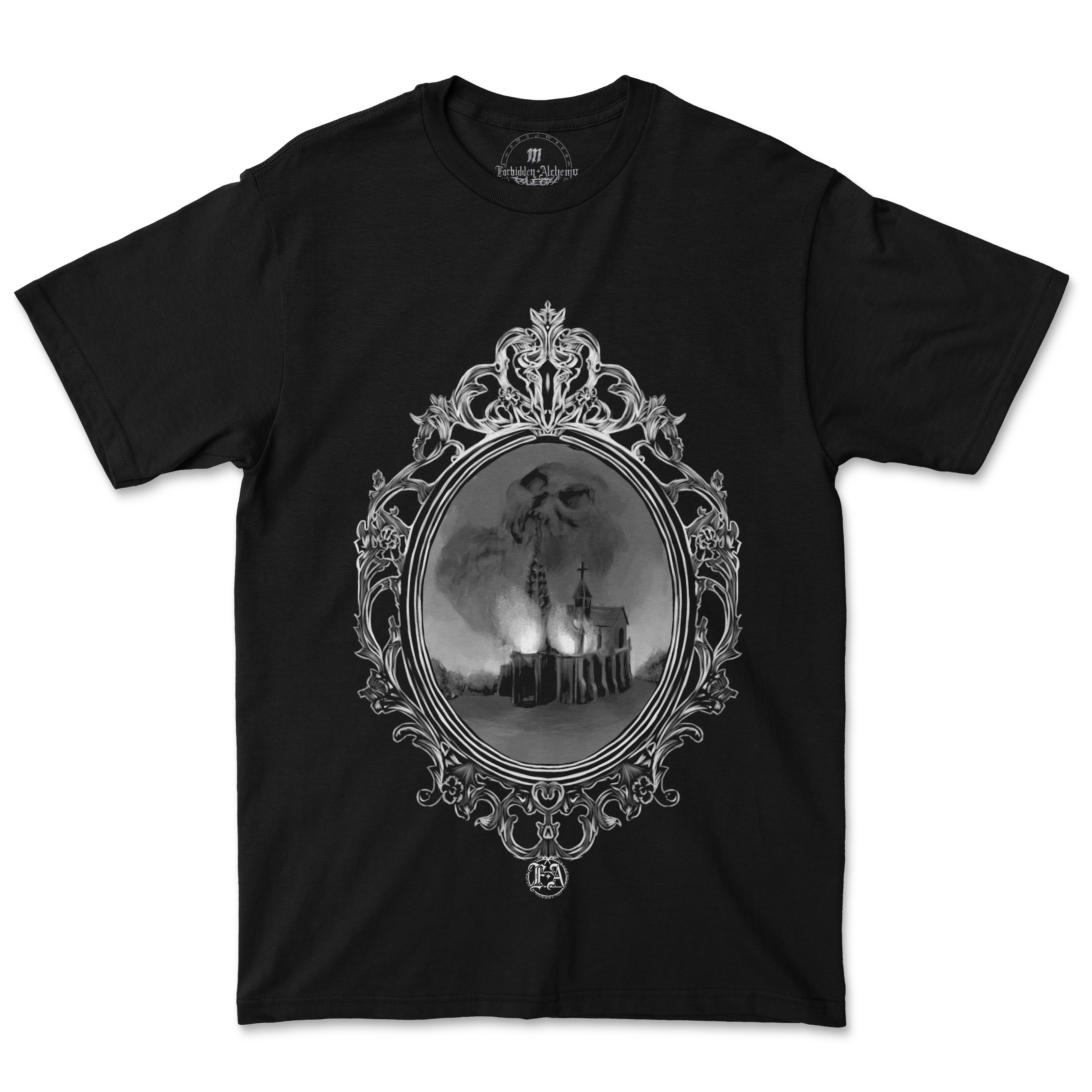 Shop Forbidden Alchemy’s men's T-shirts. Crafted from 100% cotton, featuring vibrant direct-to-garment prints and bold metalcore style. Tagged: MEN'S TEES.T-Shirtsforbidden alchemyMEN'S TEES