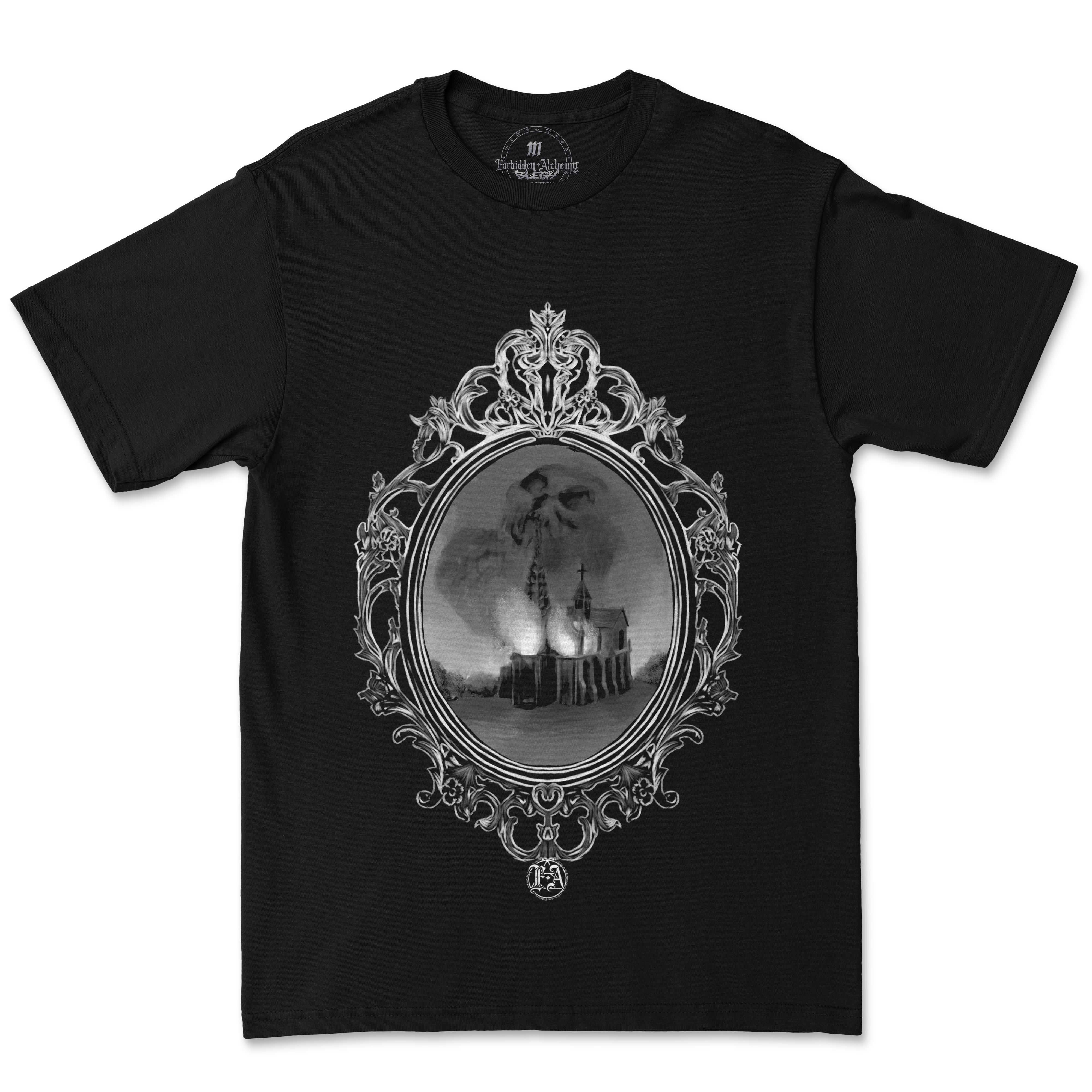 Shop Forbidden Alchemy’s men's T-shirts. Crafted from 100% cotton, featuring vibrant direct-to-garment prints and bold metalcore style. Tagged: MEN'S TEES.T-Shirtsforbidden alchemyMEN'S TEES