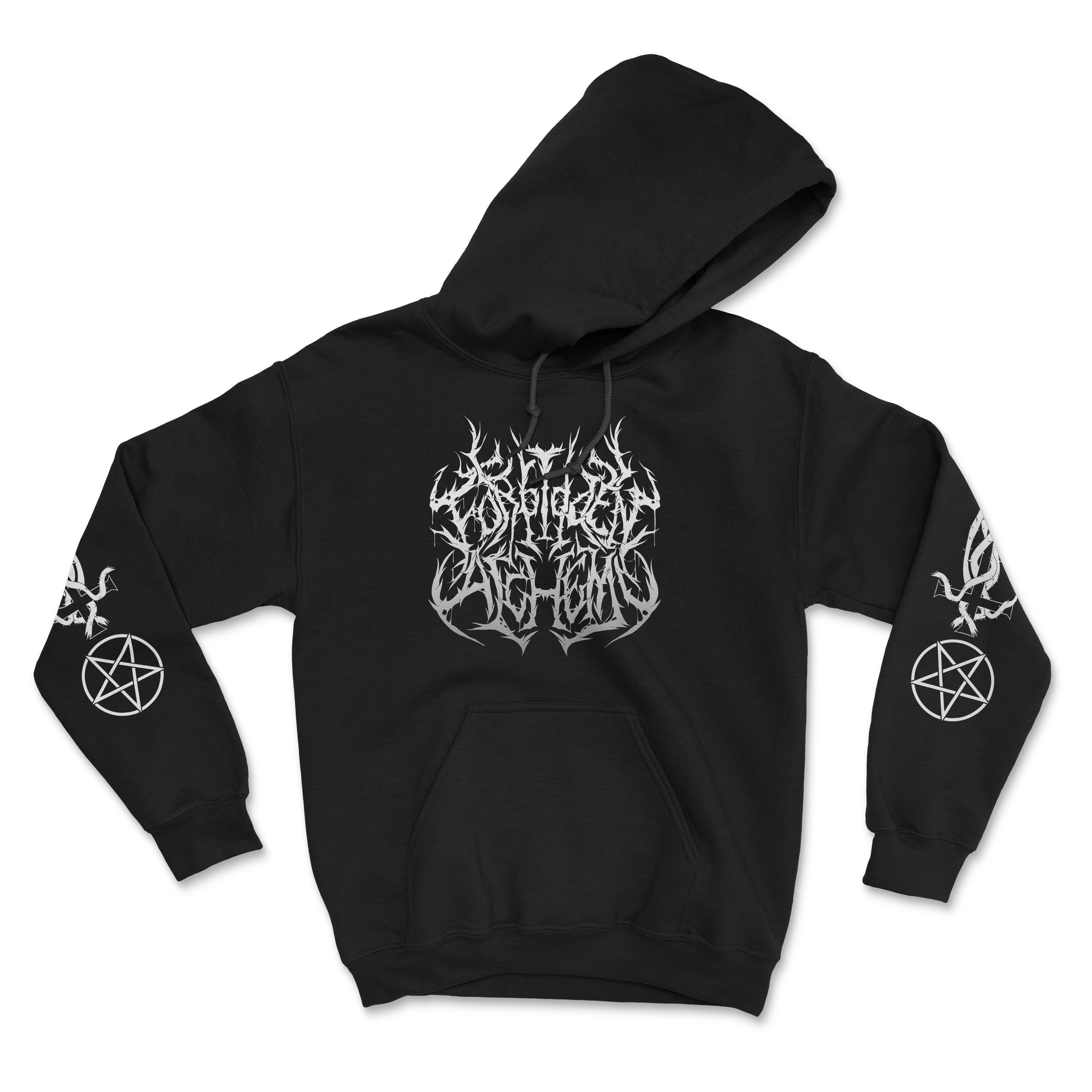 Shop Ritual Hoodie from Forbidden Alchemy's premium 100% cotton hoodies. Durable, comfortable, and featuring metalcore-inspired designs. Tagged: HOODIES.Hoodiesforbidden alchemyHOODIES