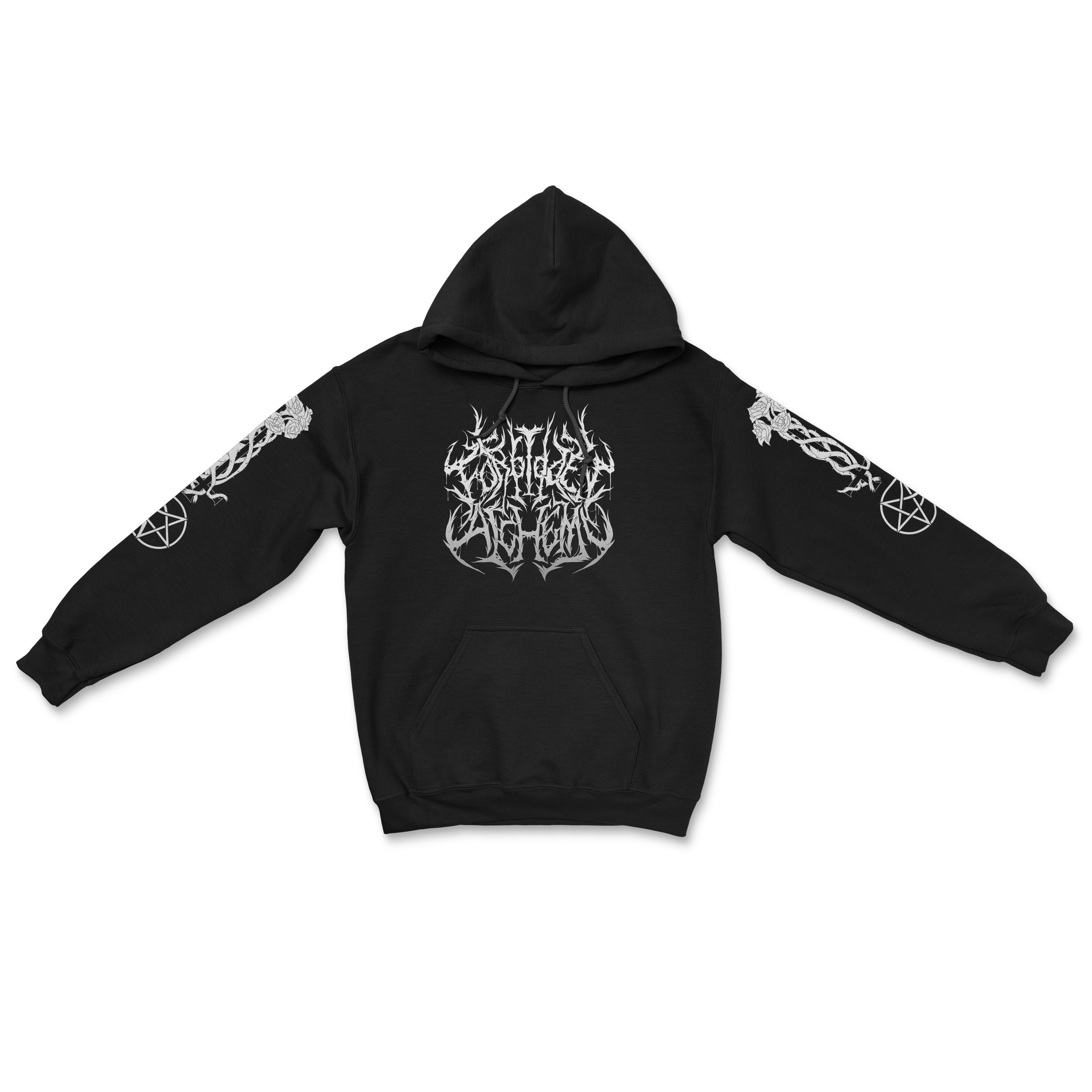 Shop Ritual Hoodie from Forbidden Alchemy's premium 100% cotton hoodies. Durable, comfortable, and featuring metalcore-inspired designs. Tagged: HOODIES.Hoodiesforbidden alchemyHOODIES
