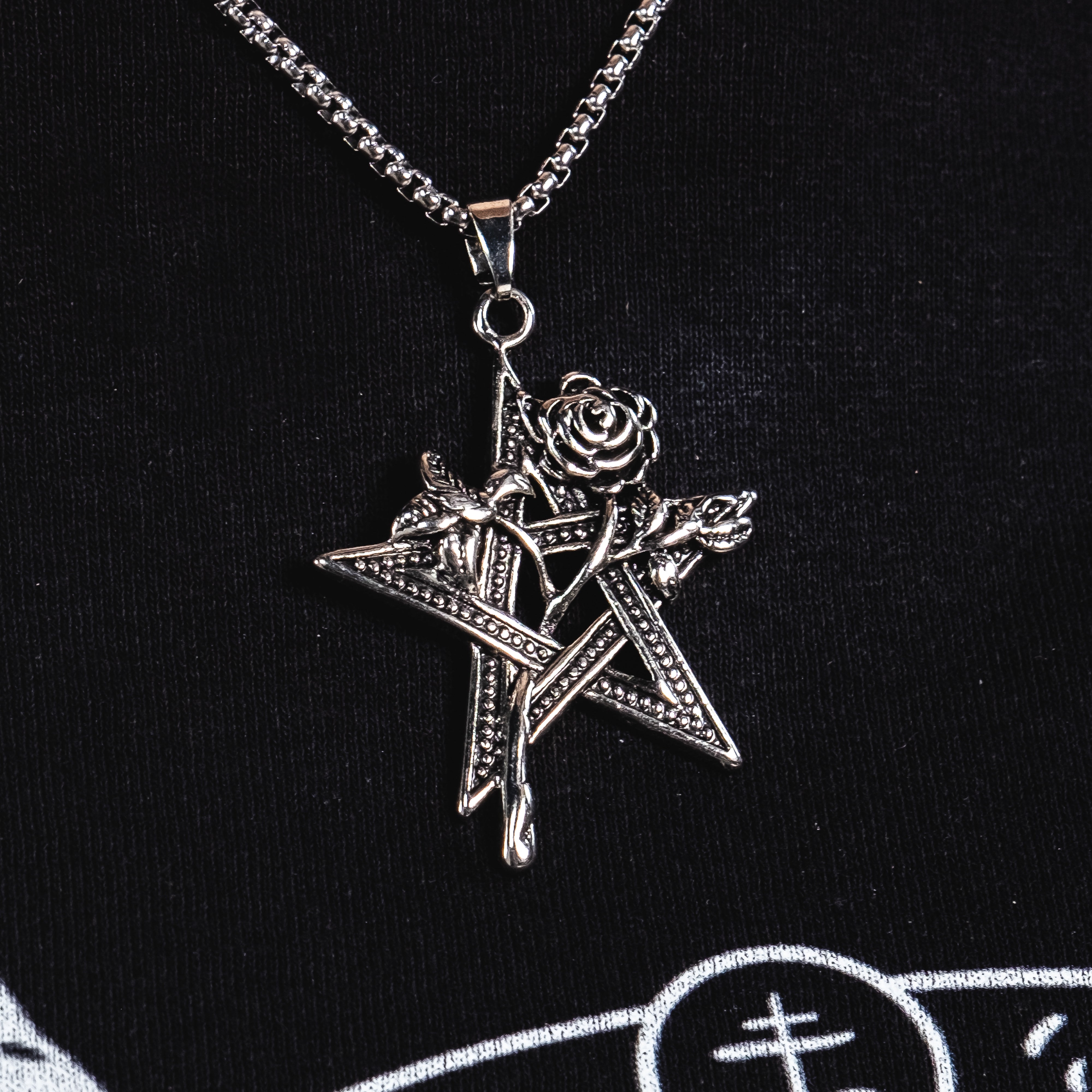 Shop Rose - Necklace from Forbidden Alchemy’s collection. Crafted from premium alloy zinc, each piece showcases detailed. Tagged: Necklaces.Necklacesforbidden alchemyNecklaces