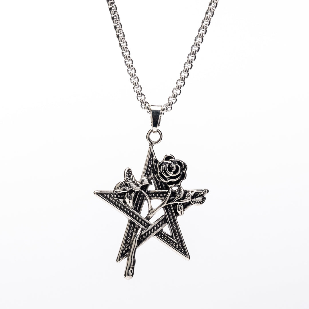 Shop Rose - Necklace from Forbidden Alchemy’s collection. Crafted from premium alloy zinc, each piece showcases detailed. Tagged: Necklaces.Necklacesforbidden alchemyNecklaces