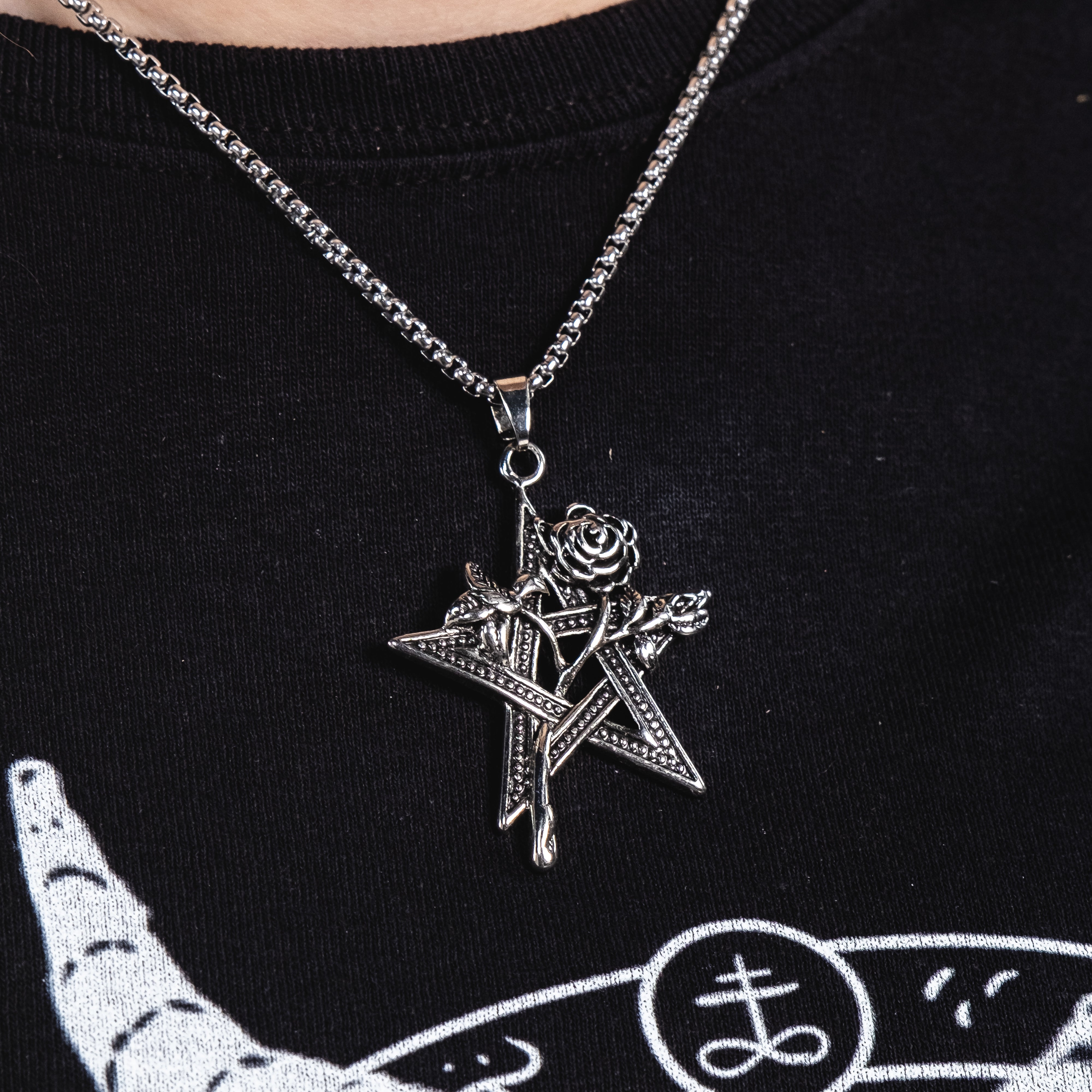 Shop Rose - Necklace from Forbidden Alchemy’s collection. Crafted from premium alloy zinc, each piece showcases detailed. Tagged: Necklaces.Necklacesforbidden alchemyNecklaces