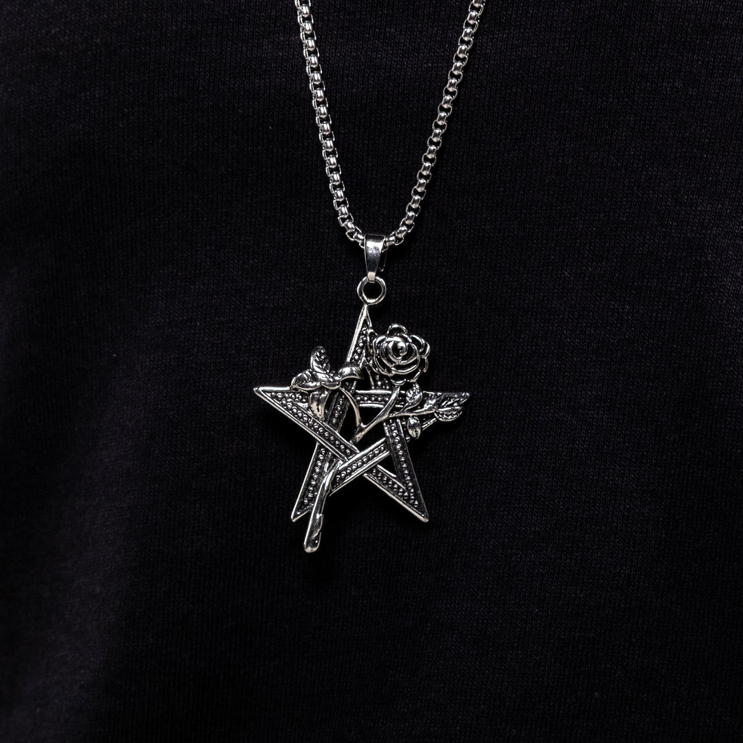 Shop Rose - Necklace from Forbidden Alchemy’s collection. Crafted from premium alloy zinc, each piece showcases detailed. Tagged: Necklaces.Necklacesforbidden alchemyNecklaces