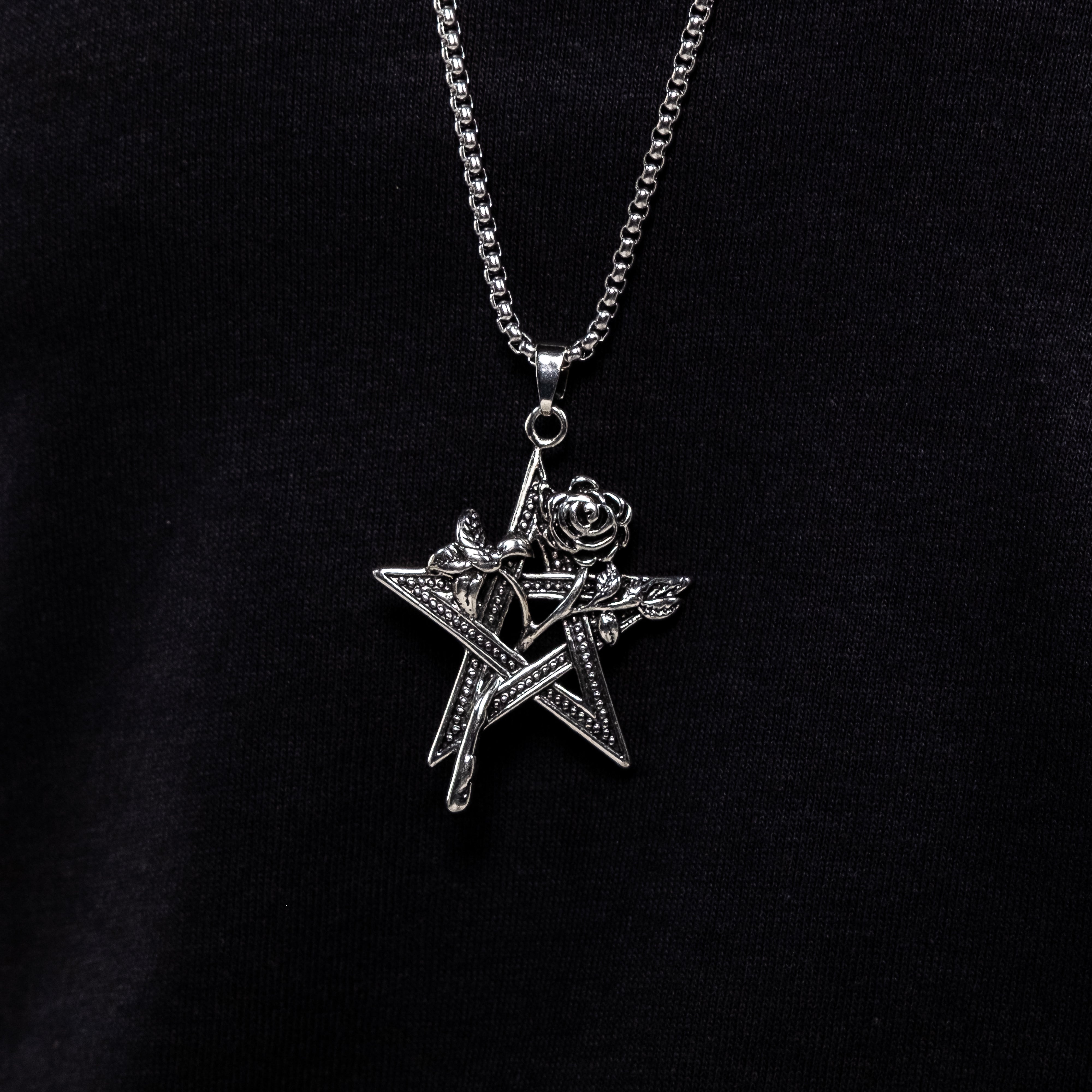 Shop Rose - Necklace from Forbidden Alchemy’s collection. Crafted from premium alloy zinc, each piece showcases detailed. Tagged: Necklaces.Necklacesforbidden alchemyNecklaces