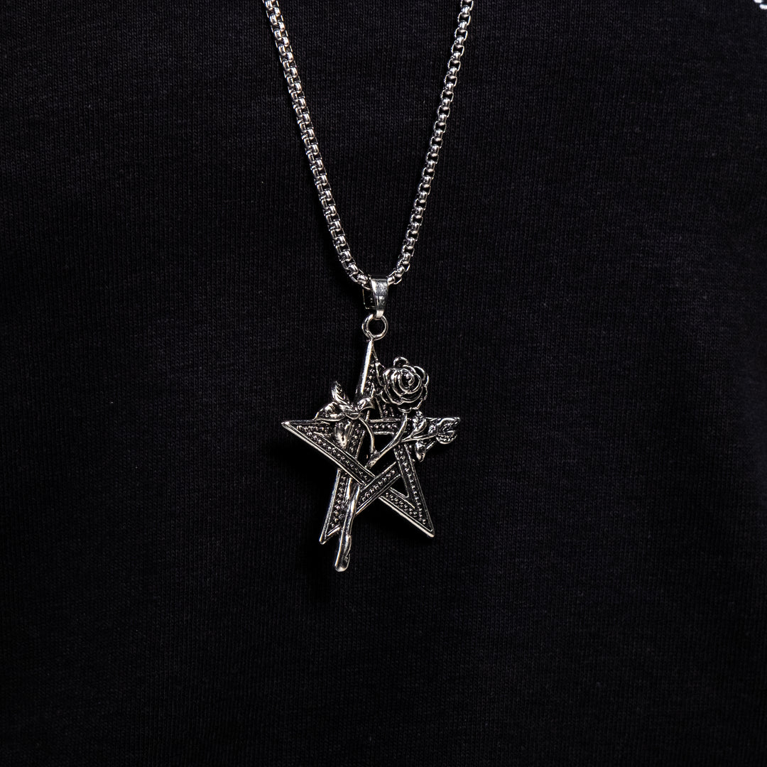 Shop Rose - Necklace from Forbidden Alchemy’s collection. Crafted from premium alloy zinc, each piece showcases detailed. Tagged: Necklaces.Necklacesforbidden alchemyNecklaces
