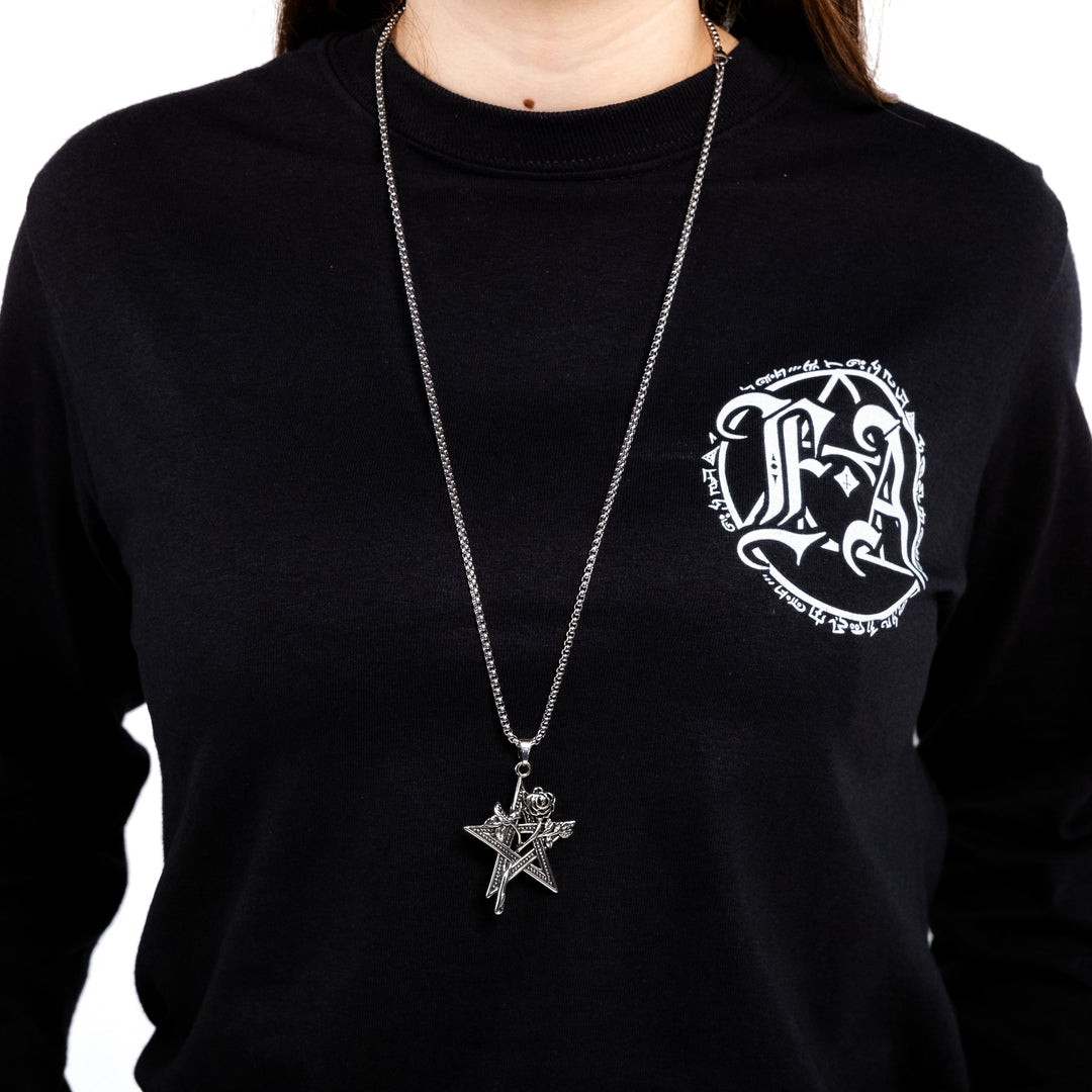 Shop Rose - Necklace from Forbidden Alchemy’s collection. Crafted from premium alloy zinc, each piece showcases detailed. Tagged: Necklaces.Necklacesforbidden alchemyNecklaces