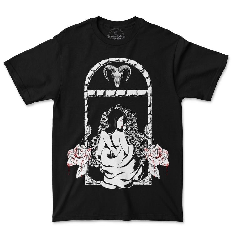 Shop Forbidden Alchemy’s men's T-shirts. Crafted from 100% cotton, featuring vibrant direct-to-garment prints and bold metalcore style. Tagged: MEN'S TEES.T-Shirtsforbidden alchemyMEN'S TEES