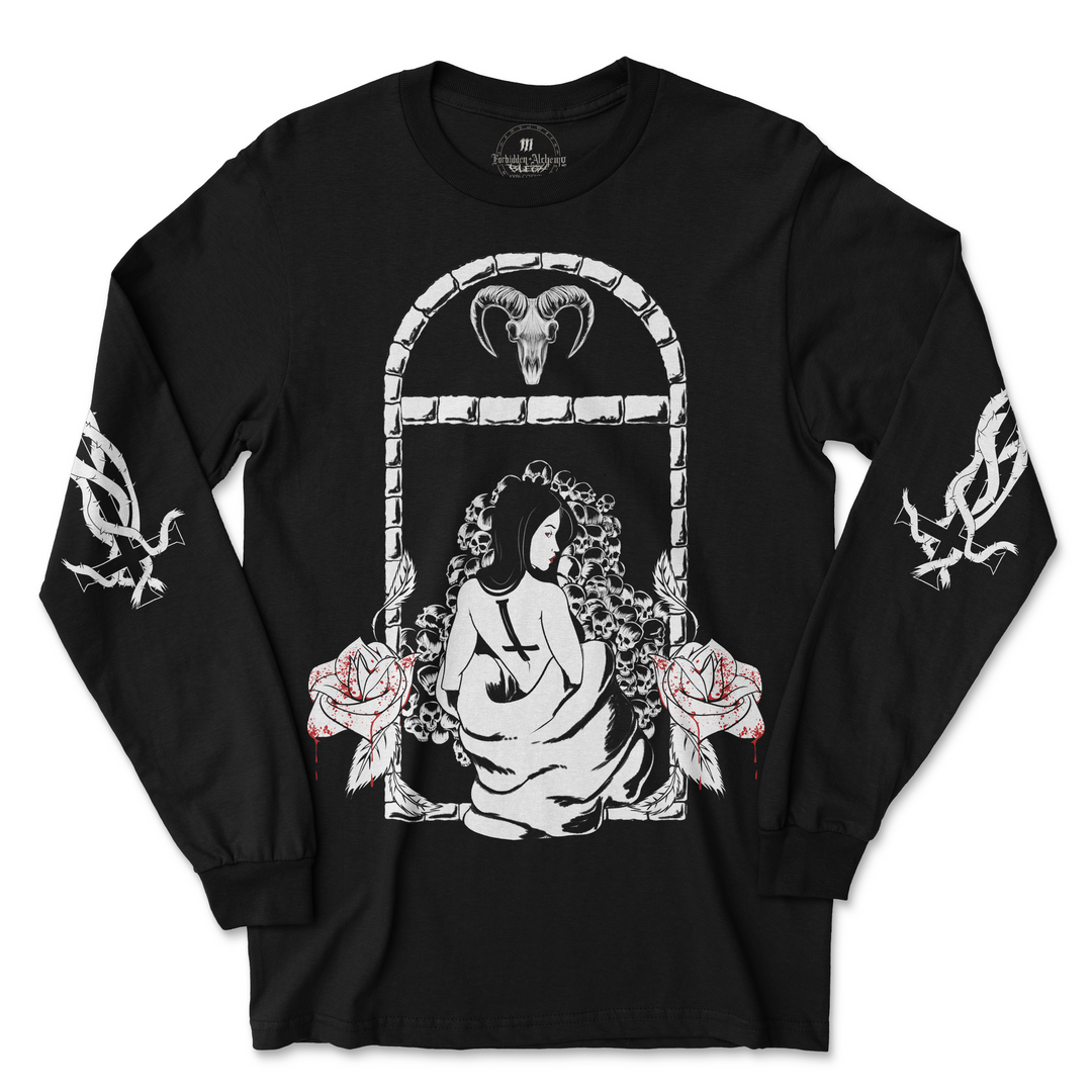 Shop Long Sleeve from forbidden alchemy's 100% cotton unisex long sleeve shirts. Lightweight comfort, bold designs, alternative apparel. Tagged: LONG SLEEVES.T-Shirtsforbidden alchemyLONG SLEEVES