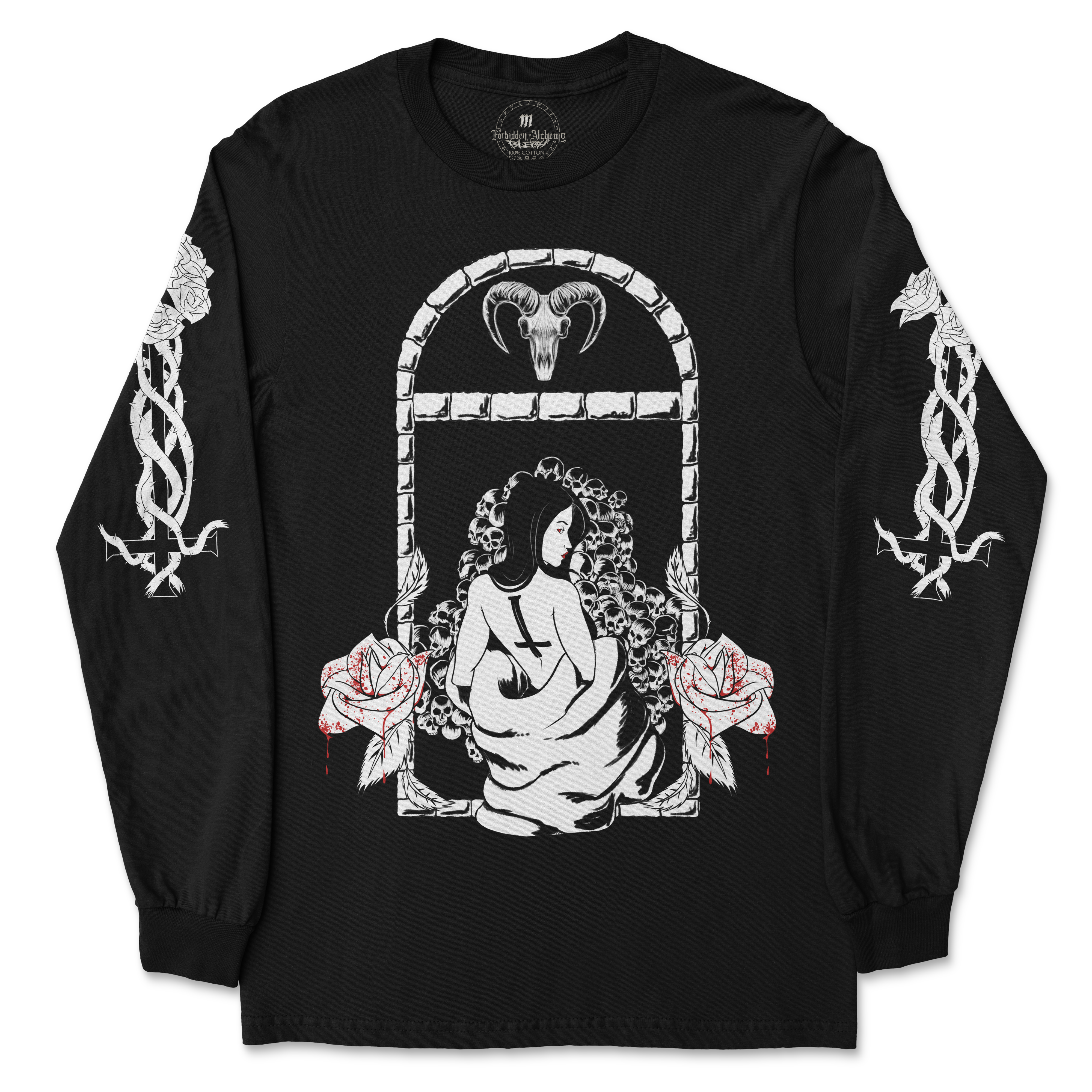 Shop Long Sleeve from forbidden alchemy's 100% cotton unisex long sleeve shirts. Lightweight comfort, bold designs, alternative apparel. Tagged: LONG SLEEVES.T-Shirtsforbidden alchemyLONG SLEEVES