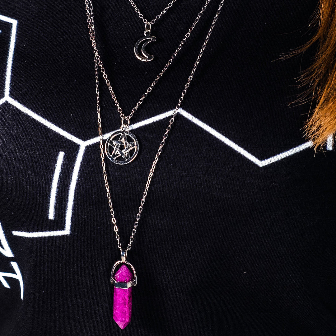 Shop Stone - Necklace from Forbidden Alchemy’s collection. Crafted from premium alloy zinc, each piece showcases detailed. Tagged: Necklaces.Necklacesforbidden alchemyNecklaces