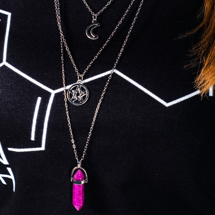 Shop Stone - Necklace from Forbidden Alchemy’s collection. Crafted from premium alloy zinc, each piece showcases detailed. Tagged: Necklaces.Necklacesforbidden alchemyNecklaces