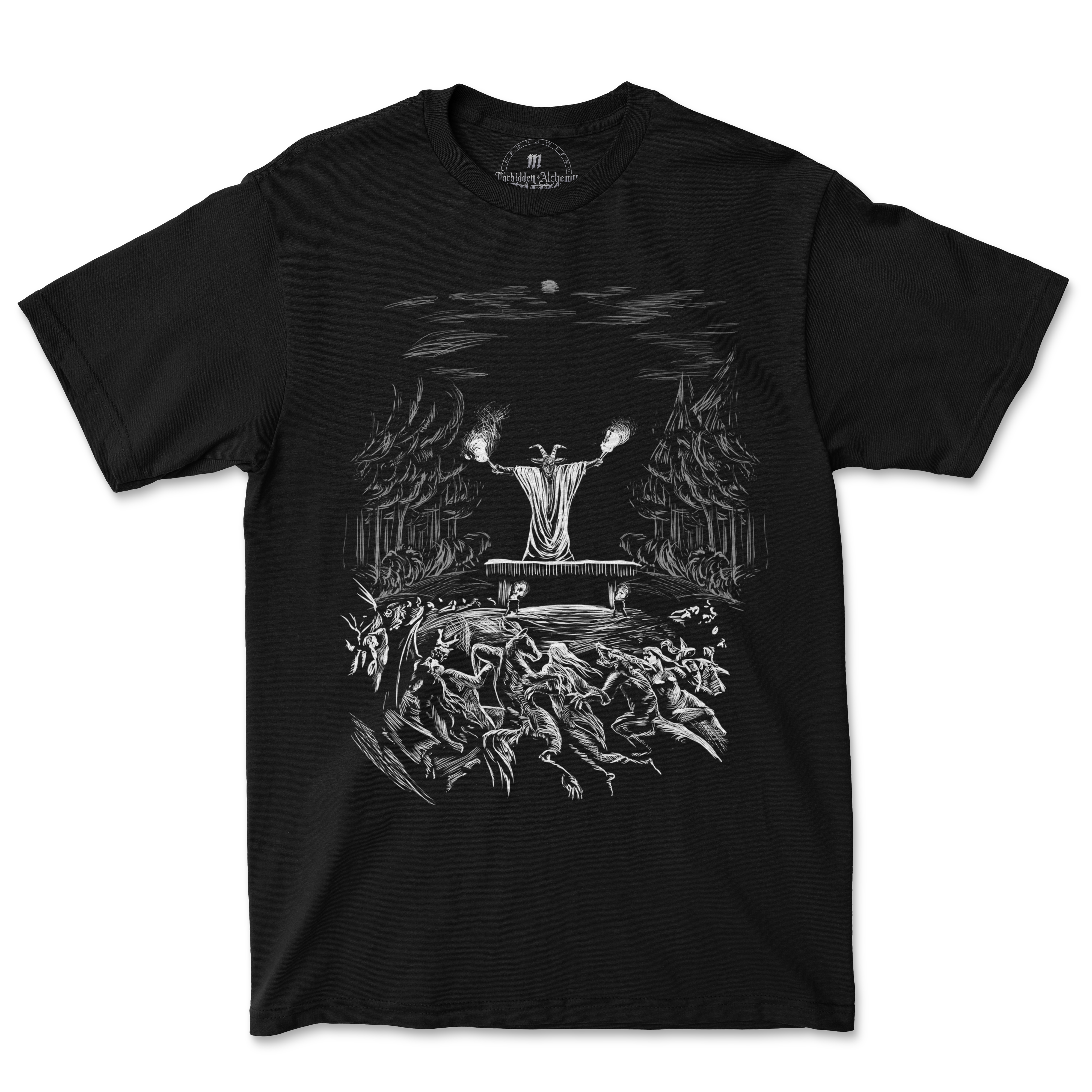 Shop Forbidden Alchemy’s men's T-shirts. Crafted from 100% cotton, featuring vibrant direct-to-garment prints and bold metalcore style. Tagged: MEN'S TEES.T-Shirtsforbidden alchemyMEN'S TEES