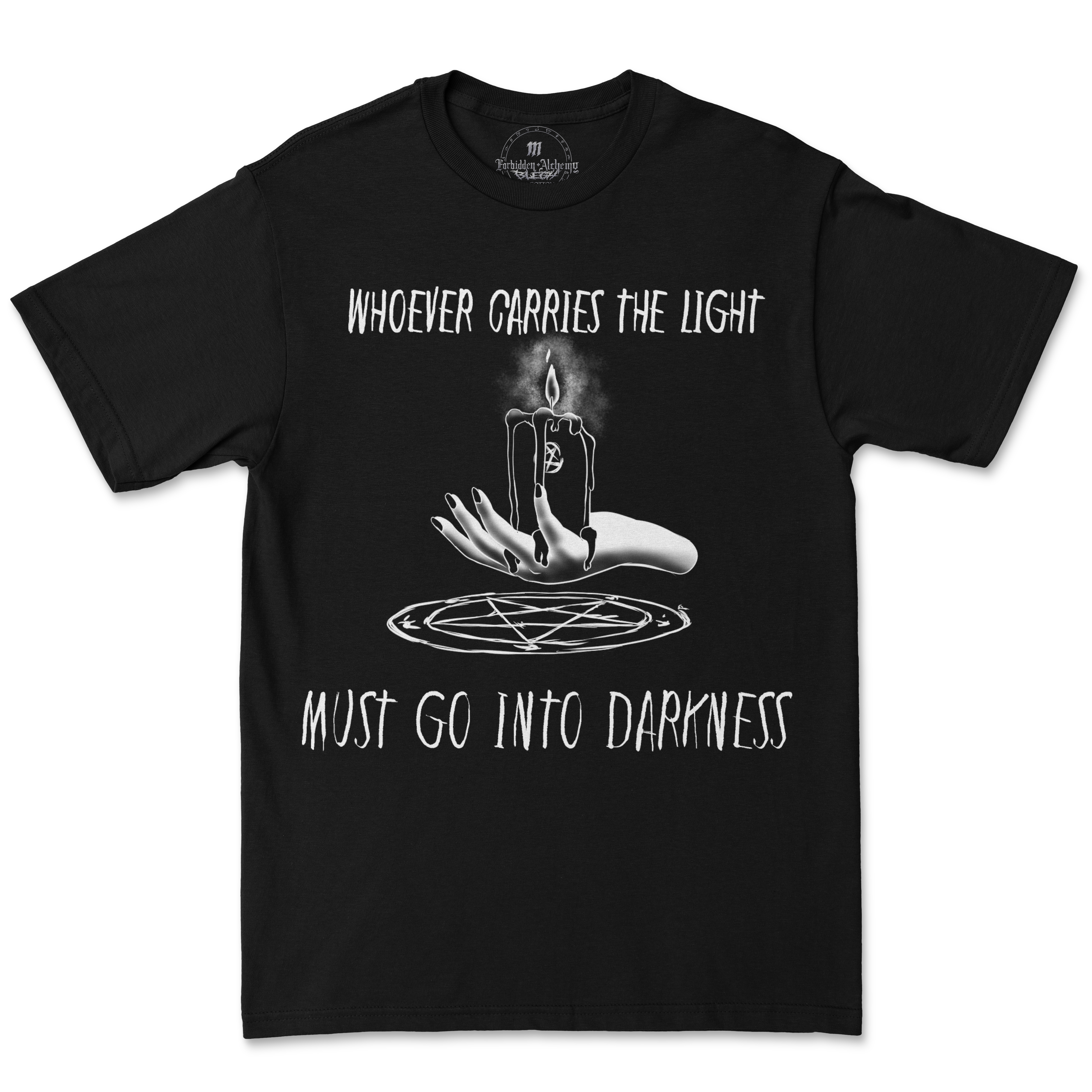 Shop Forbidden Alchemy’s men's T-shirts. Crafted from 100% cotton, featuring vibrant direct-to-garment prints and bold metalcore style. Tagged: MEN'S TEES.T-Shirtsforbidden alchemyMEN'S TEES