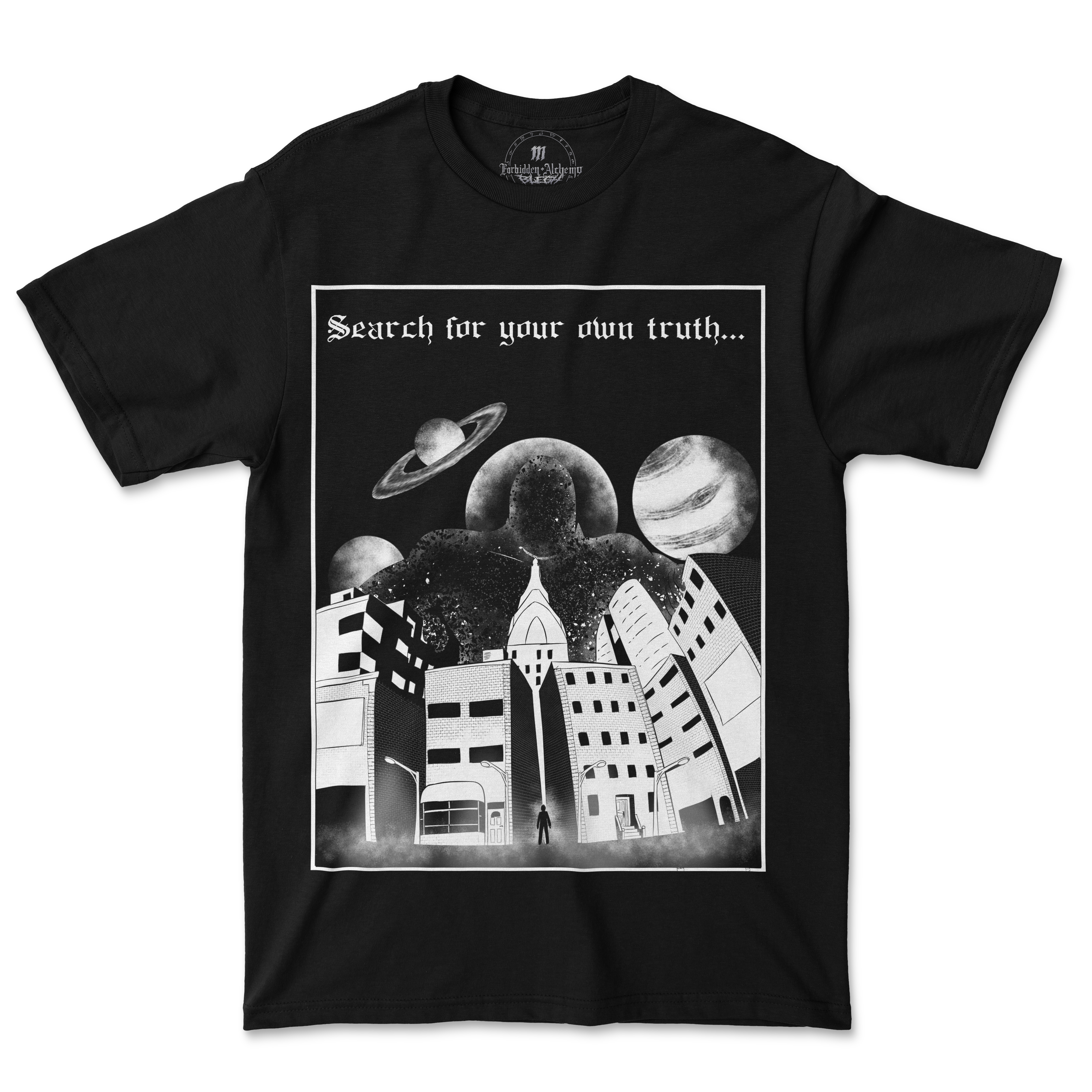 Shop Forbidden Alchemy’s men's T-shirts. Crafted from 100% cotton, featuring vibrant direct-to-garment prints and bold metalcore style. Tagged: MEN'S TEES.T-Shirtsforbidden alchemyMEN'S TEES