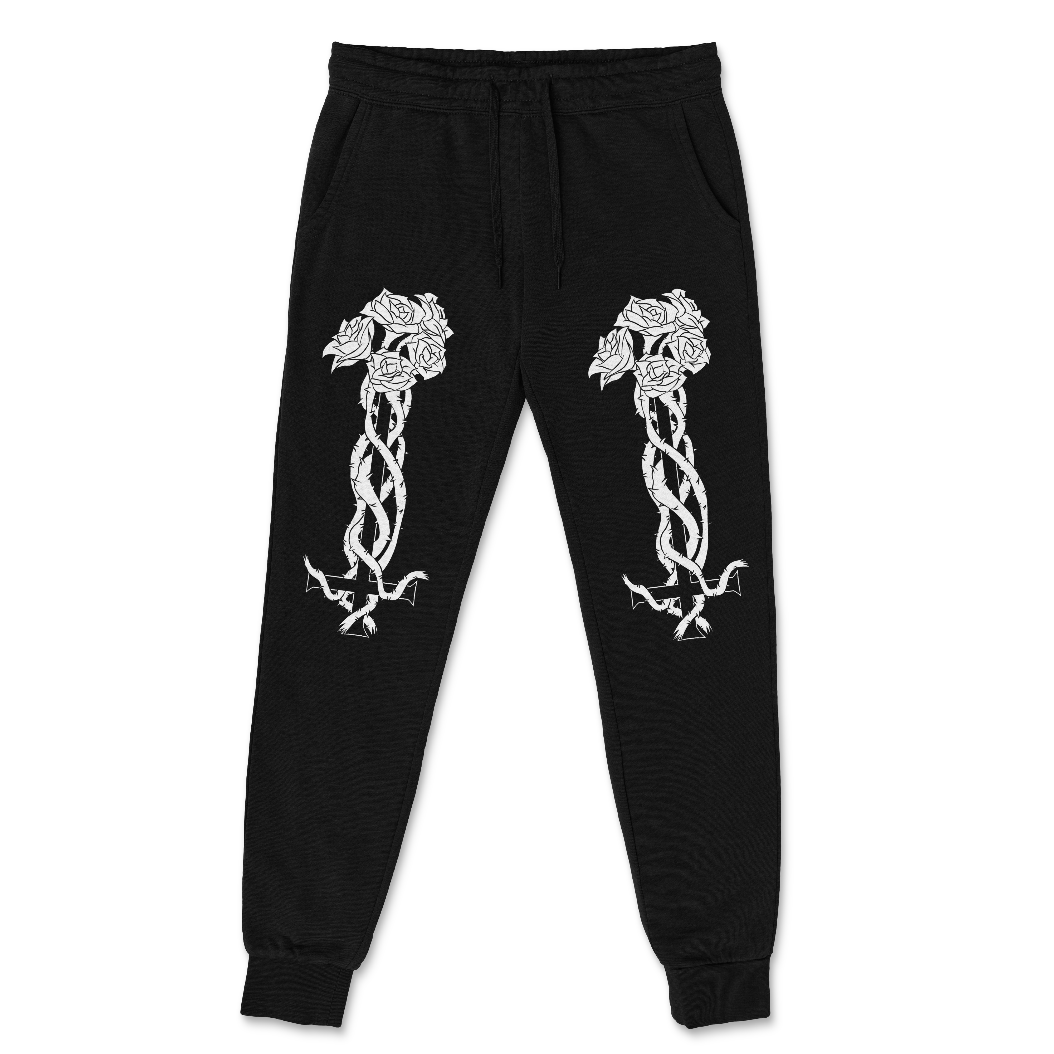 Shop Thorn - Joggers from forbidden alchemy's premium joggers. Heavyweight 100% cotton, deep pockets, relaxed fit, metalcore-inspired style. Tagged: Joggers.Joggersforbidden alchemyJoggers