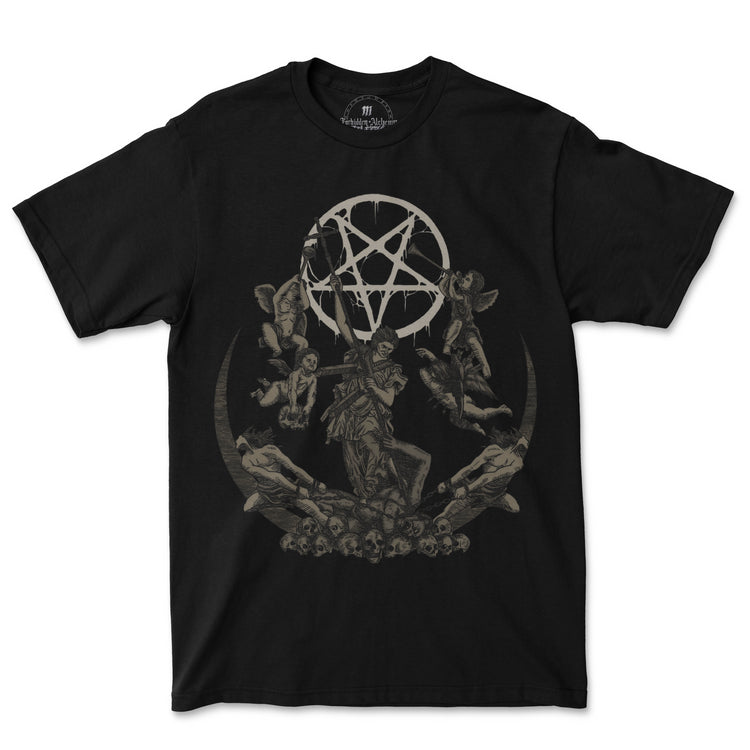Buy True Evil from forbidden alchemy's men's T-Shirts. Premium 100% cotton, direct-to-garment prints, authentic metalcore apparel. Tagged: MEN'S TEES.T-Shirtsforbidden alchemyMEN'S TEES