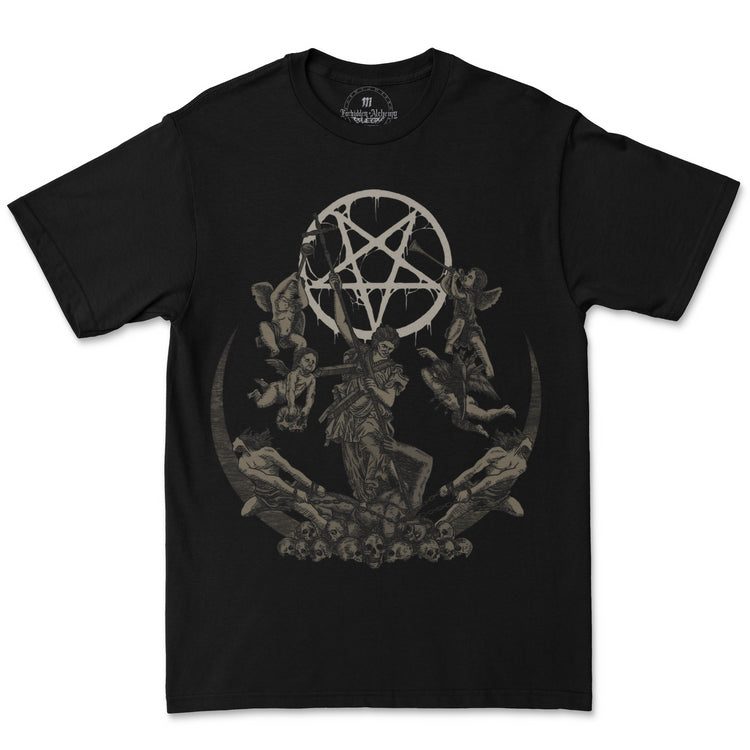 Buy True Evil from forbidden alchemy's men's T-Shirts. Premium 100% cotton, direct-to-garment prints, authentic metalcore apparel. Tagged: MEN'S TEES.T-Shirtsforbidden alchemyMEN'S TEES
