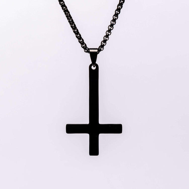 Shop Upside down cross necklace from Forbidden Alchemy’s collection. Crafted from premium alloy zinc, each piece showcases detailed. Tagged: Necklaces.Necklacesforbidden alchemyNecklaces