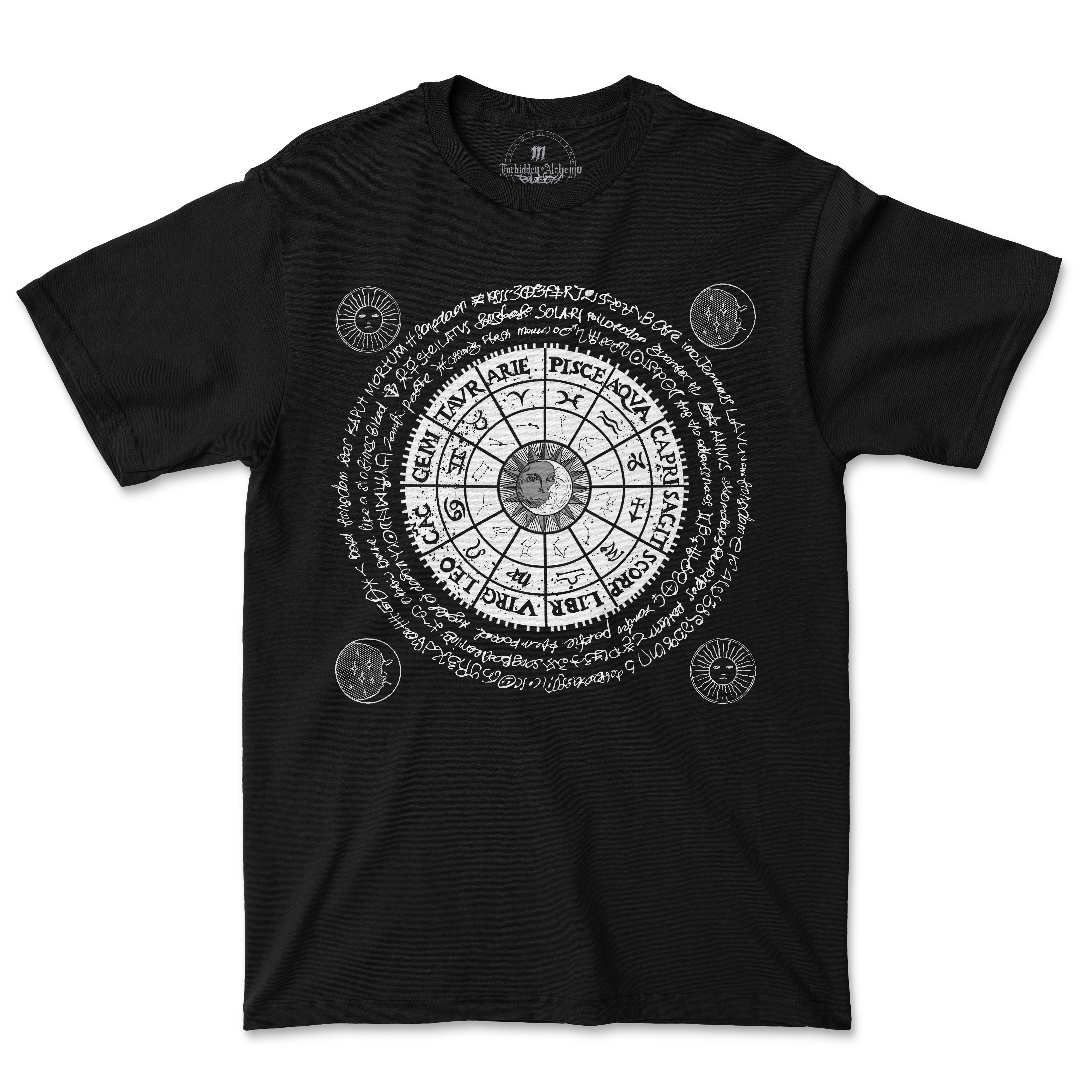 Shop Forbidden Alchemy’s men's T-shirts. Crafted from 100% cotton, featuring vibrant direct-to-garment prints and bold metalcore style. Tagged: MEN'S TEES.T-Shirtsforbidden alchemyMEN'S TEES