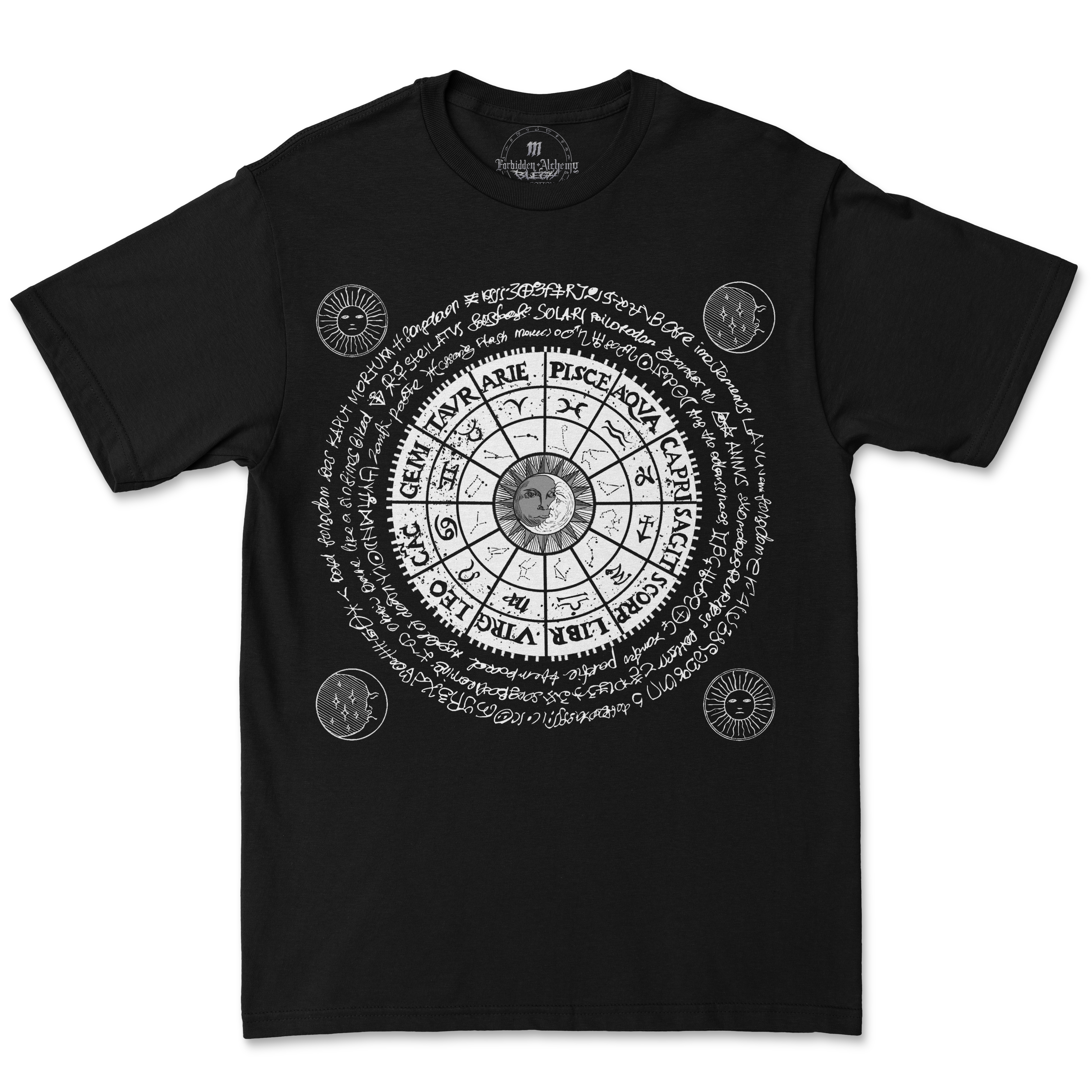 Shop Forbidden Alchemy’s men's T-shirts. Crafted from 100% cotton, featuring vibrant direct-to-garment prints and bold metalcore style. Tagged: MEN'S TEES.T-Shirtsforbidden alchemyMEN'S TEES