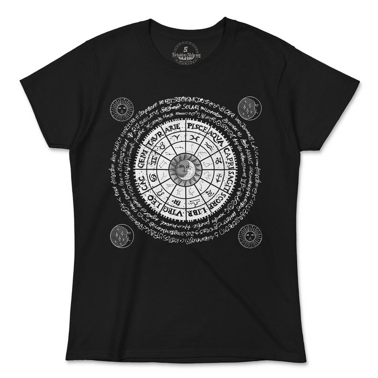 Shop Forbidden Alchemy’s women's T-shirts—100% cotton with vivid direct-to-garment (DTG) prints, inspired by authentic metalcore style. Tagged: WOMEN'S TEES.T-Shirtsforbidden alchemyWOMEN'S TEES
