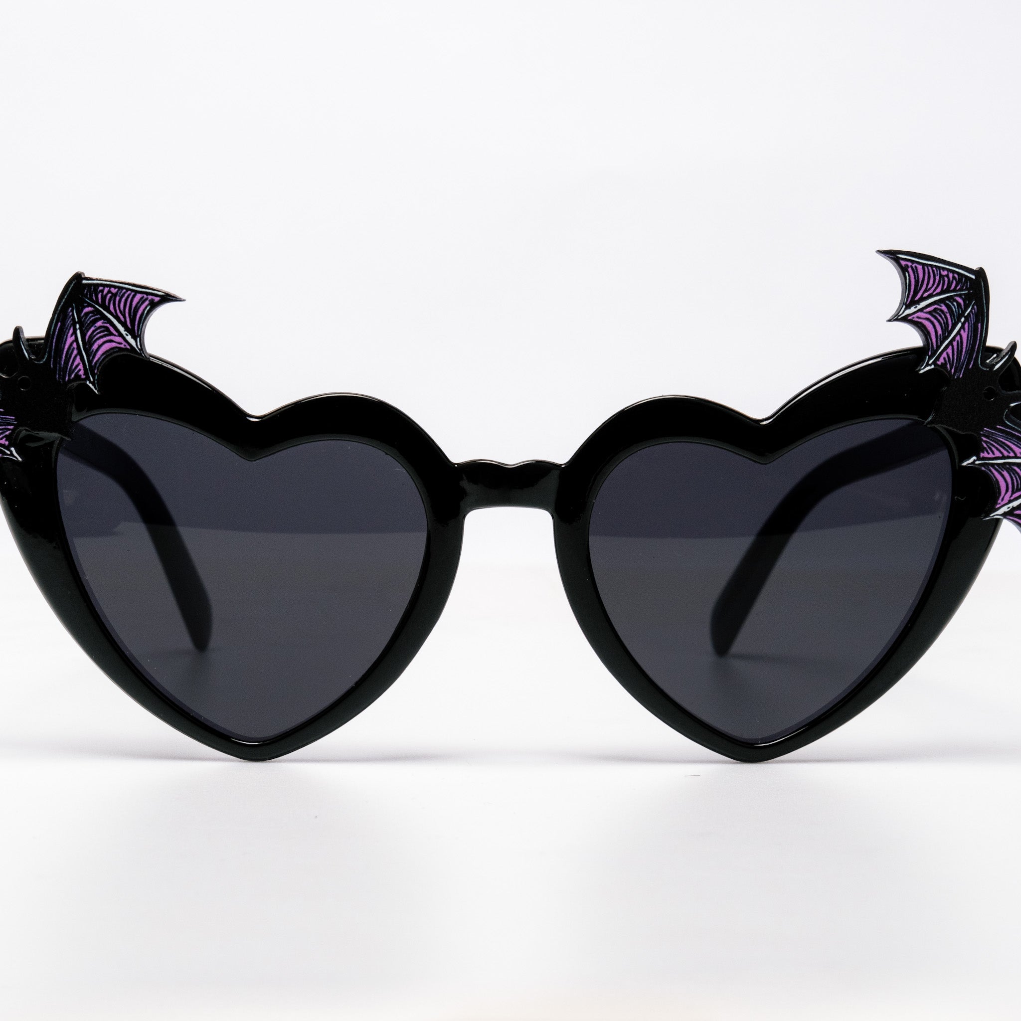 Shop Bat Heart Shades from Forbidden Alchemy's gothic sunglasses. Premium quality eyewear featuring bold frames and authentic goth aesthetics. Tagged: shades.Sunglassesforbidden alchemyshades
