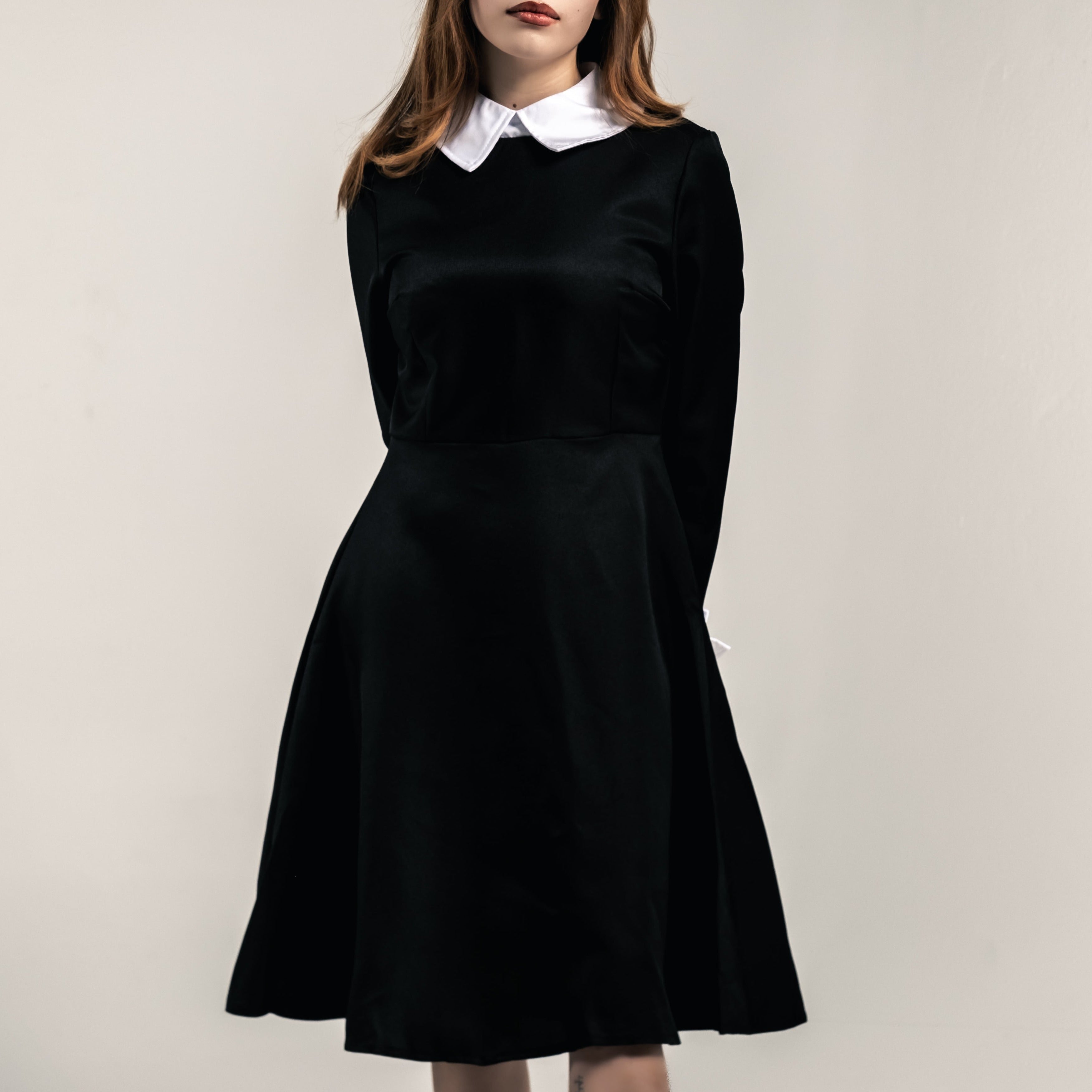 Shop the Cathedral Dress from Forbidden Alchemy’s women's slim fit dresses, featuring premium fabrics and authentic gothic aesthetics. Tagged: DRESSES.Dressesforbidden alchemyDRESSES