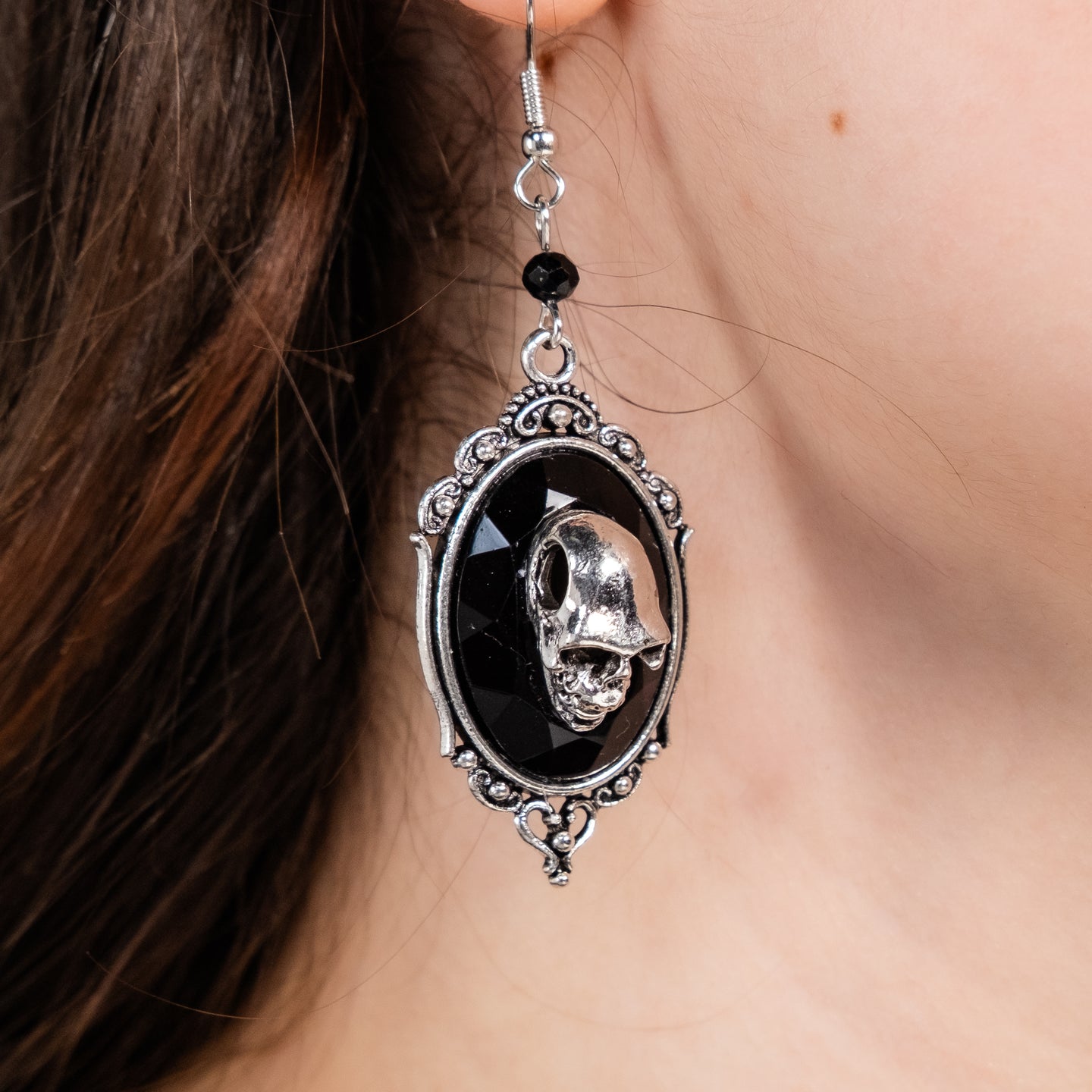 Victorian Skull - Earrings