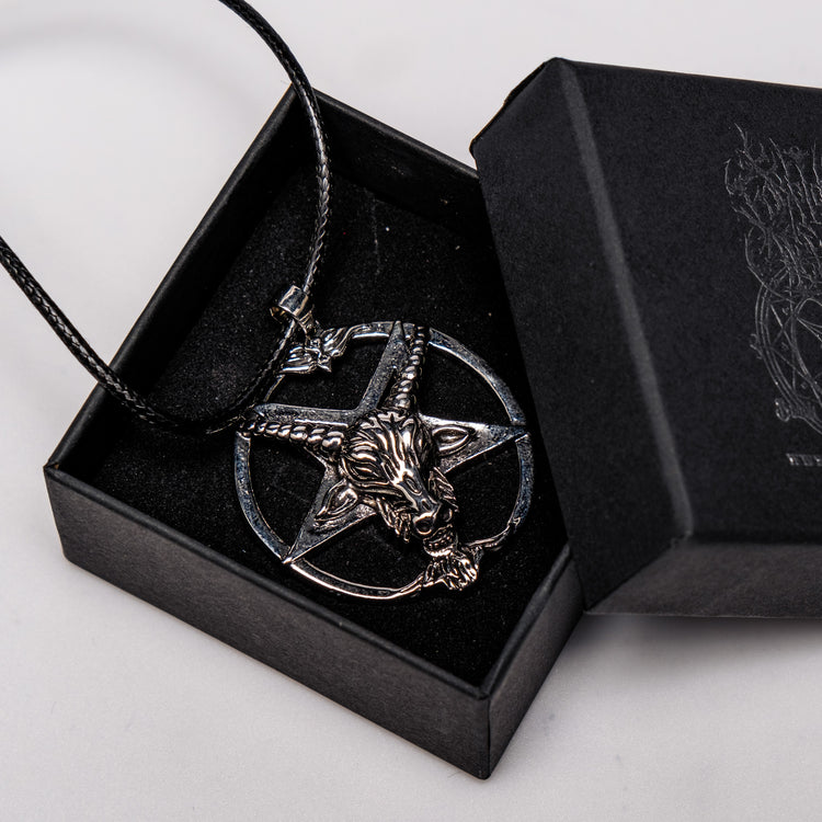 Shop Baphomet - Necklace from Forbidden Alchemy’s collection. Crafted from premium alloy zinc, each piece showcases detailed. Tagged: Necklaces.Necklacesforbidden alchemyNecklaces