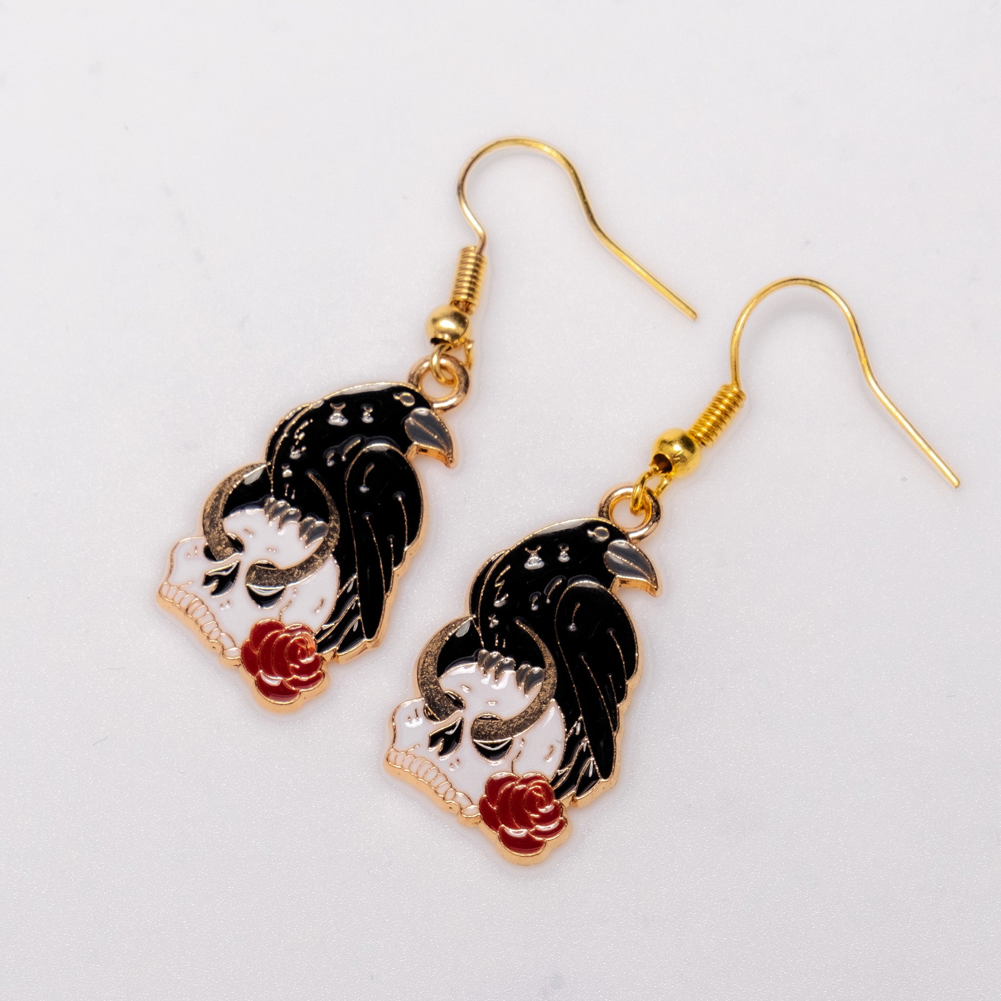 Crow - Earrings