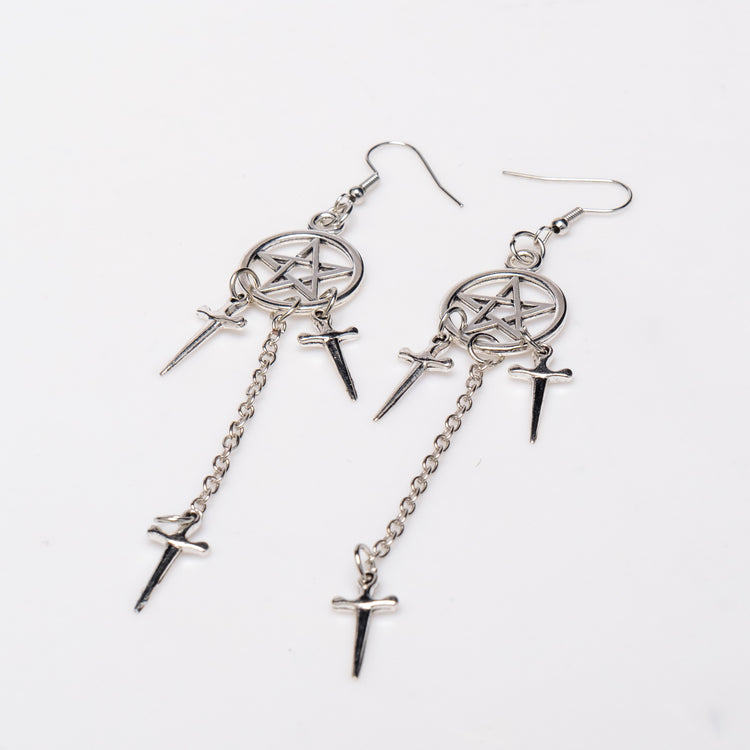 Shop from Forbidden Alchemy’s gothic earrings. Bold, detailed designs crafted from premium materials for authentic alternative style. Tagged: Earrings.Earringsforbidden alchemyEarrings
