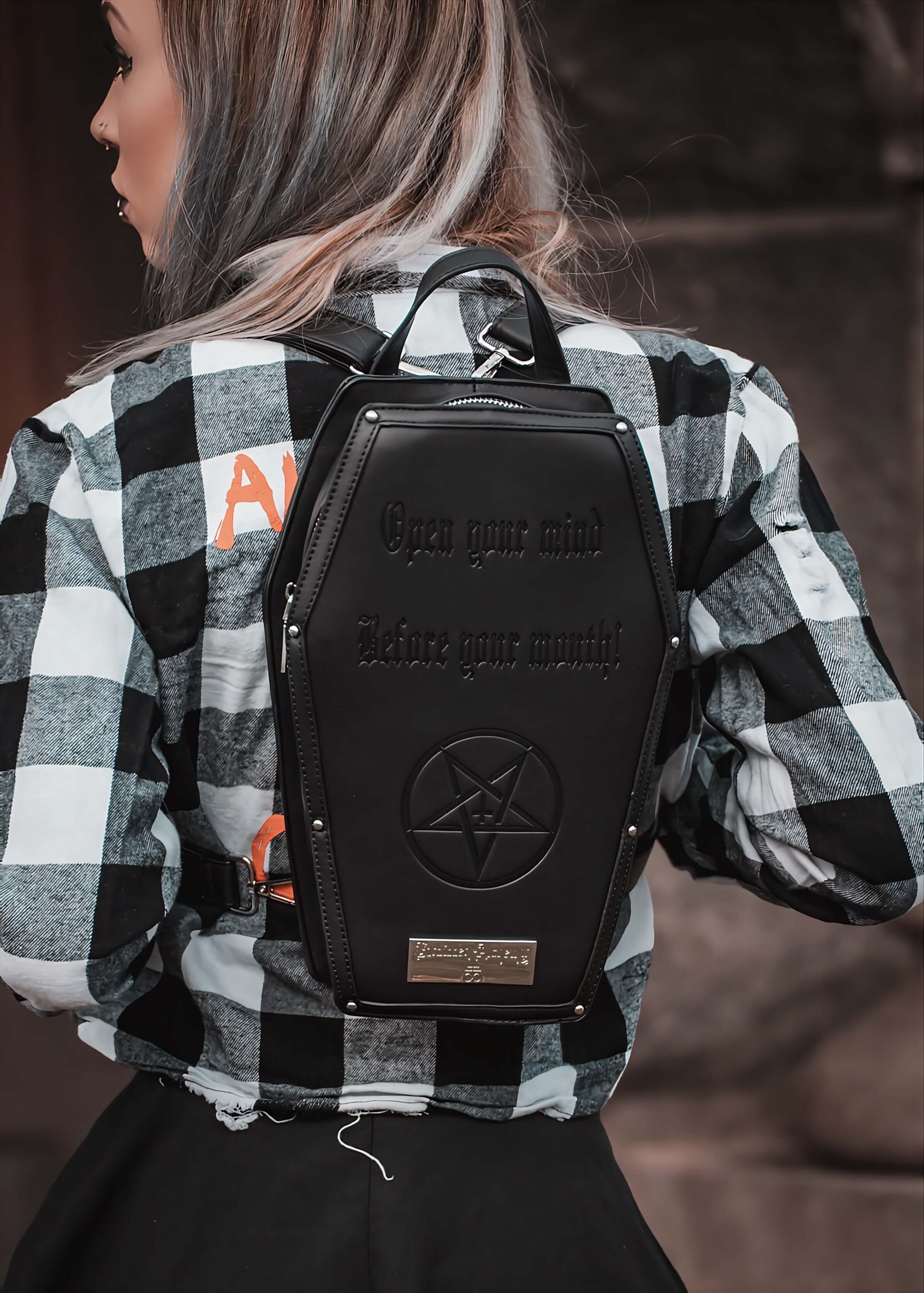 coffin mini backpack Coffin Backpack | Forbidden Alchemy