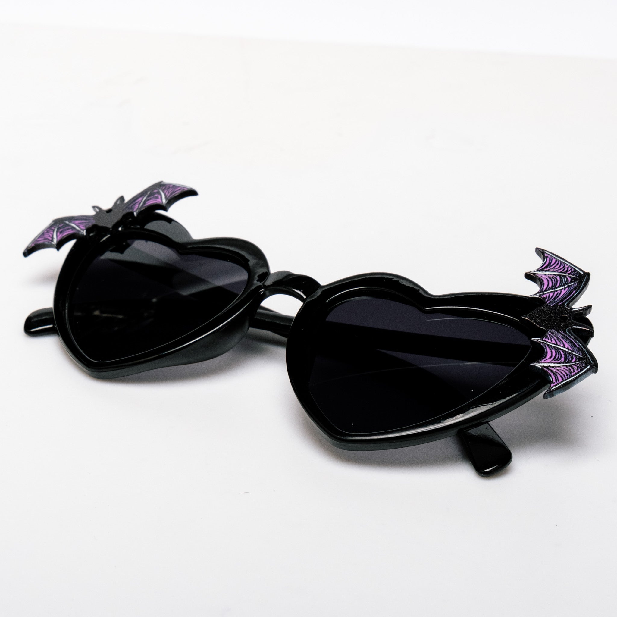Shop Bat Heart Shades from Forbidden Alchemy's gothic sunglasses. Premium quality eyewear featuring bold frames and authentic goth aesthetics. Tagged: shades.Sunglassesforbidden alchemyshades