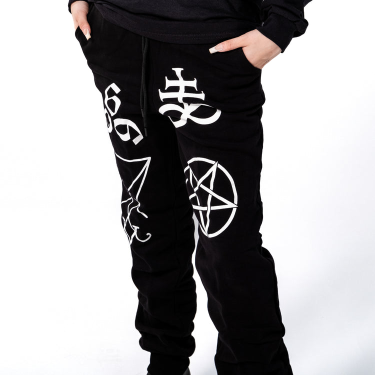 Shop Chaos - Joggers from forbidden alchemy's premium joggers. Heavyweight 100% cotton, deep pockets, relaxed fit, metalcore-inspired style. Tagged: Joggers.Joggersforbidden alchemyJoggers