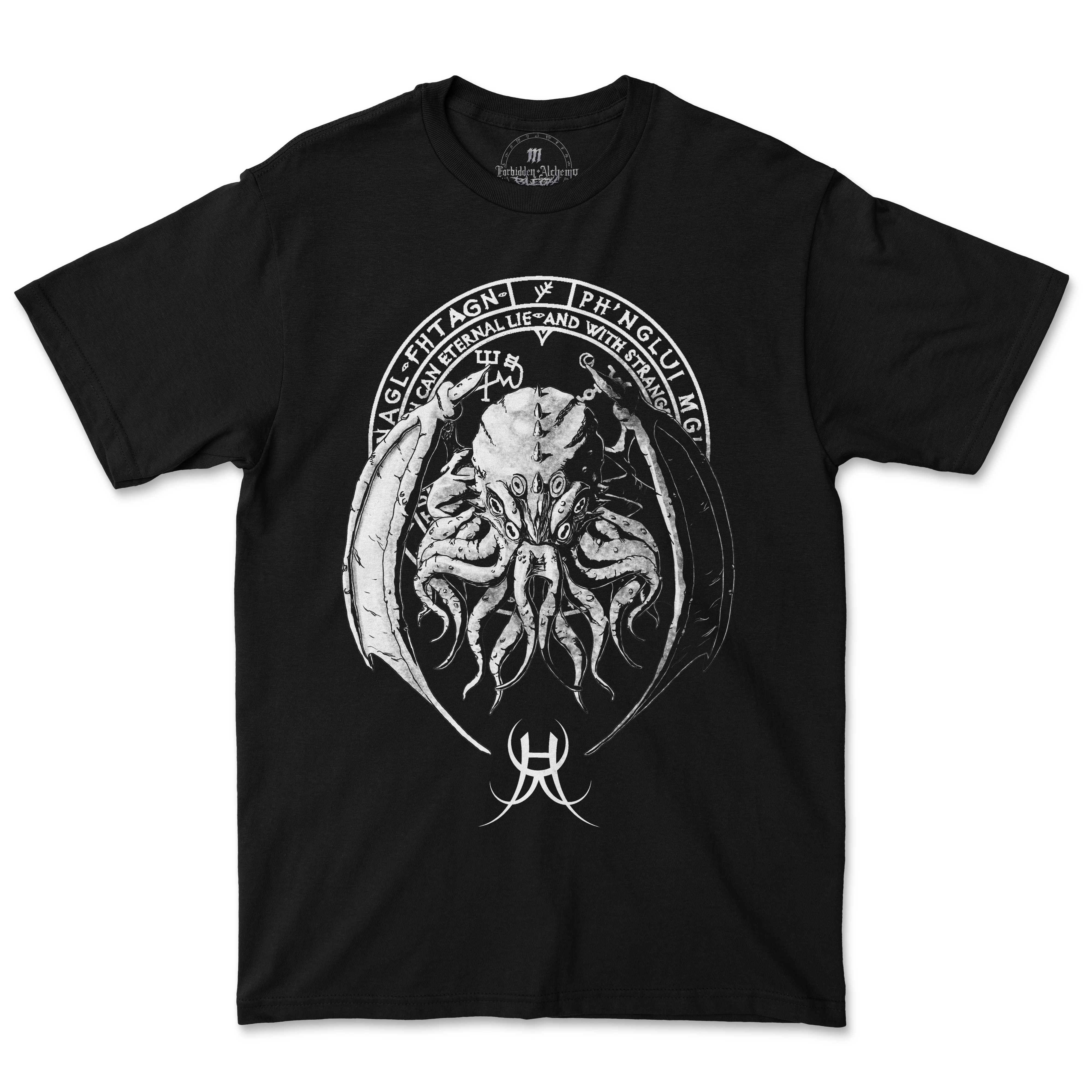Buy Lord of madness from forbidden alchemy's men's T-Shirts. Premium 100% cotton, direct-to-garment prints, authentic metalcore apparel. Tagged: MEN'S TEES.T-Shirtsforbidden alchemyMEN'S TEES
