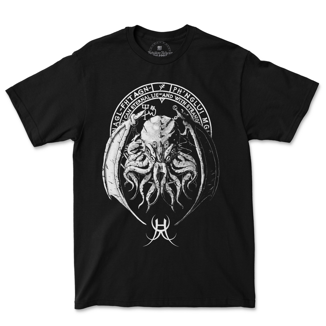Buy Lord of madness from forbidden alchemy's men's T-Shirts. Premium 100% cotton, direct-to-garment prints, authentic metalcore apparel. Tagged: MEN'S TEES.T-Shirtsforbidden alchemyMEN'S TEES