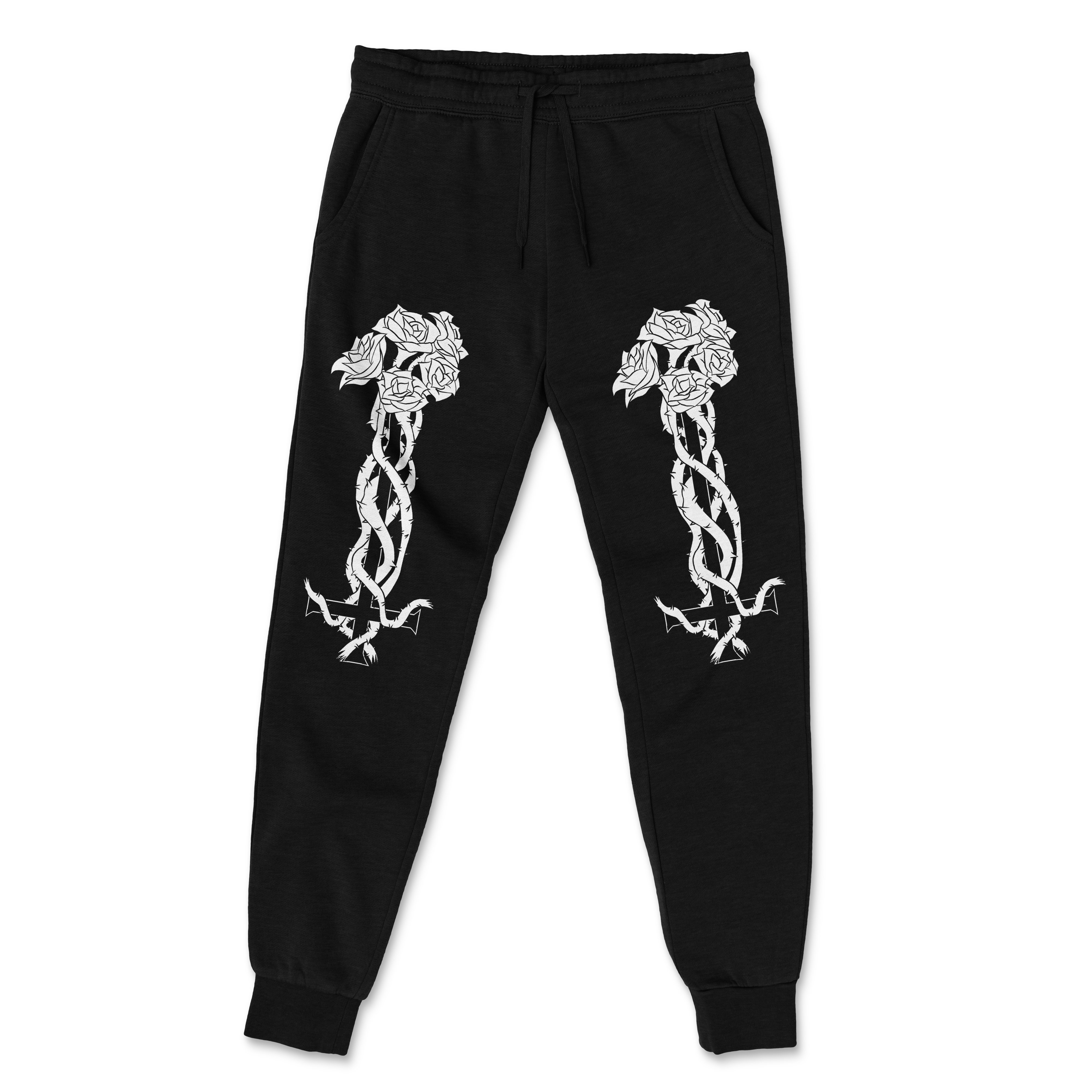 Shop Thorn - Joggers from forbidden alchemy's premium joggers. Heavyweight 100% cotton, deep pockets, relaxed fit, metalcore-inspired style. Tagged: Joggers.Joggersforbidden alchemyJoggers