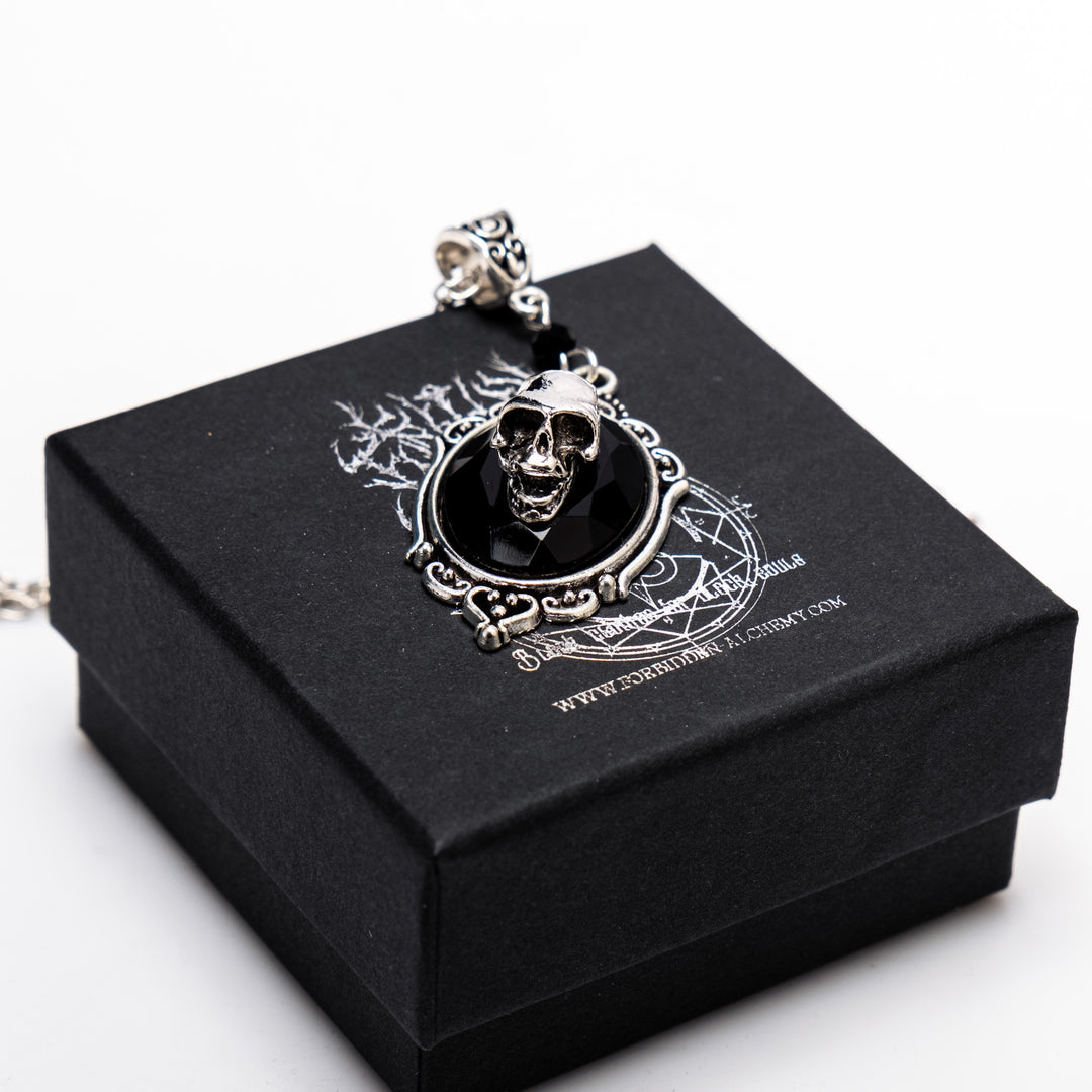 Shop Victorian Skull - Necklace from Forbidden Alchemy’s collection. Crafted from premium alloy zinc, each piece showcases detailed. Tagged: Necklaces.Necklacesforbidden alchemyNecklaces
